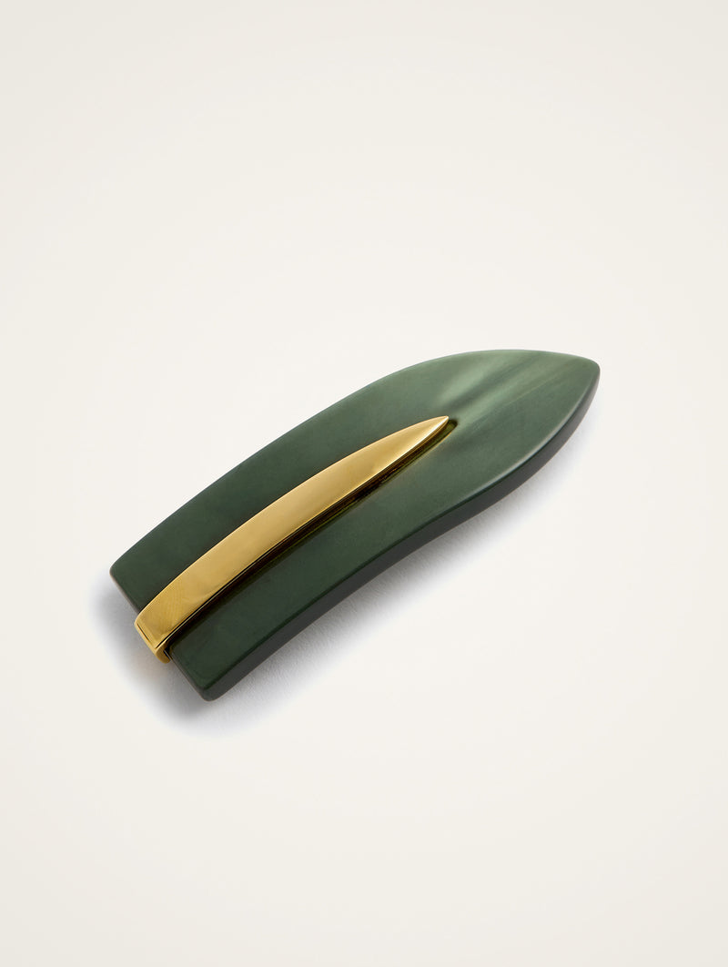 Salon Clip in Green