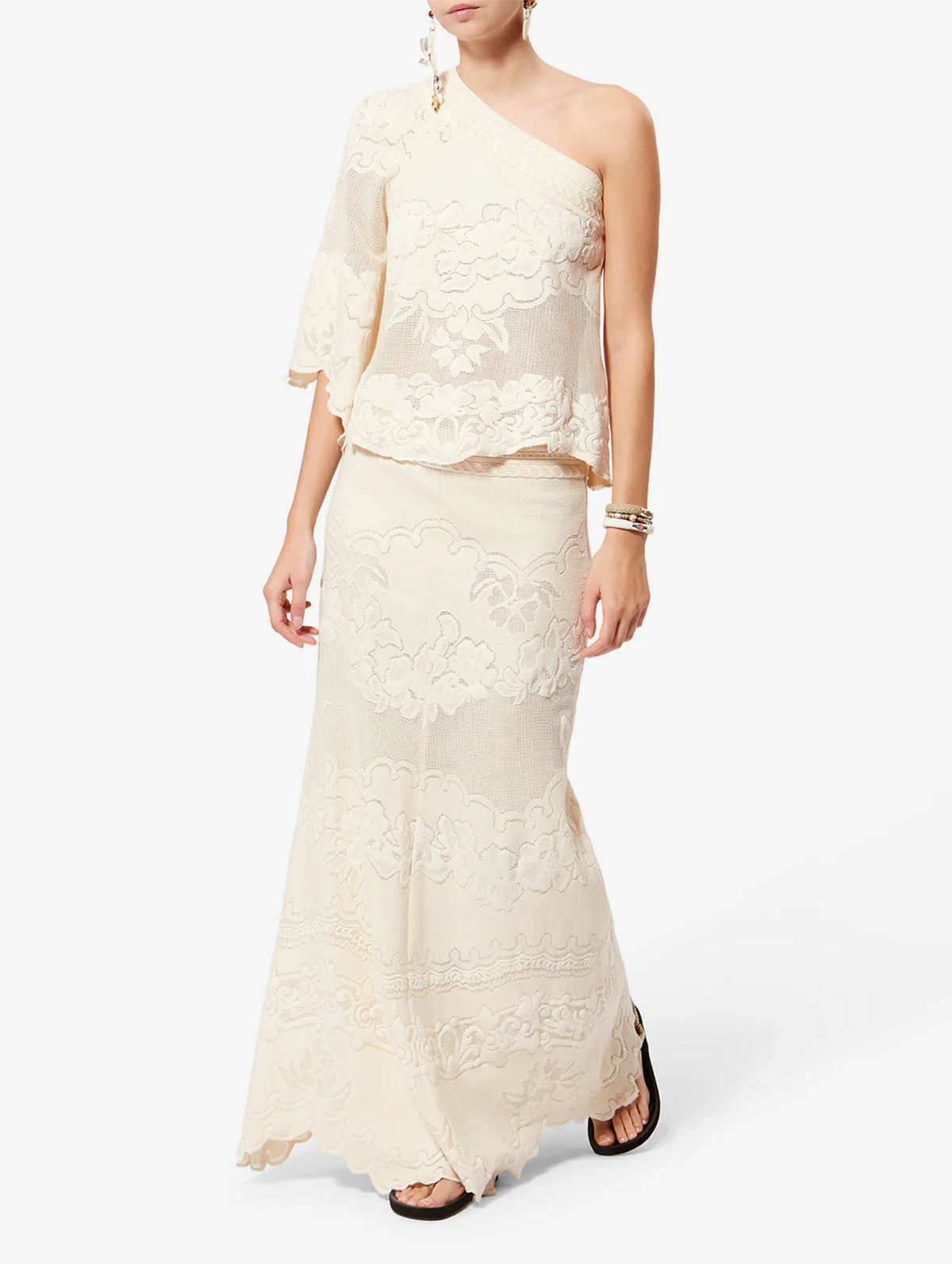 Sanaya Skirt in Ecru