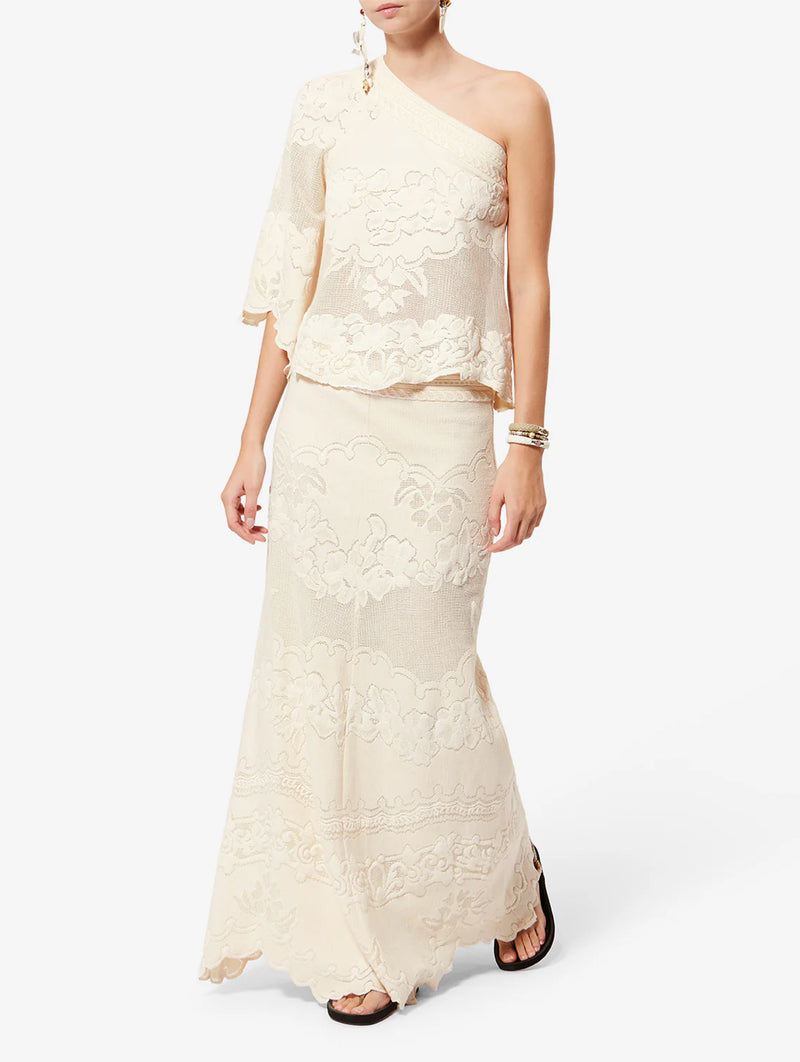 Sanaya Skirt in Ecru