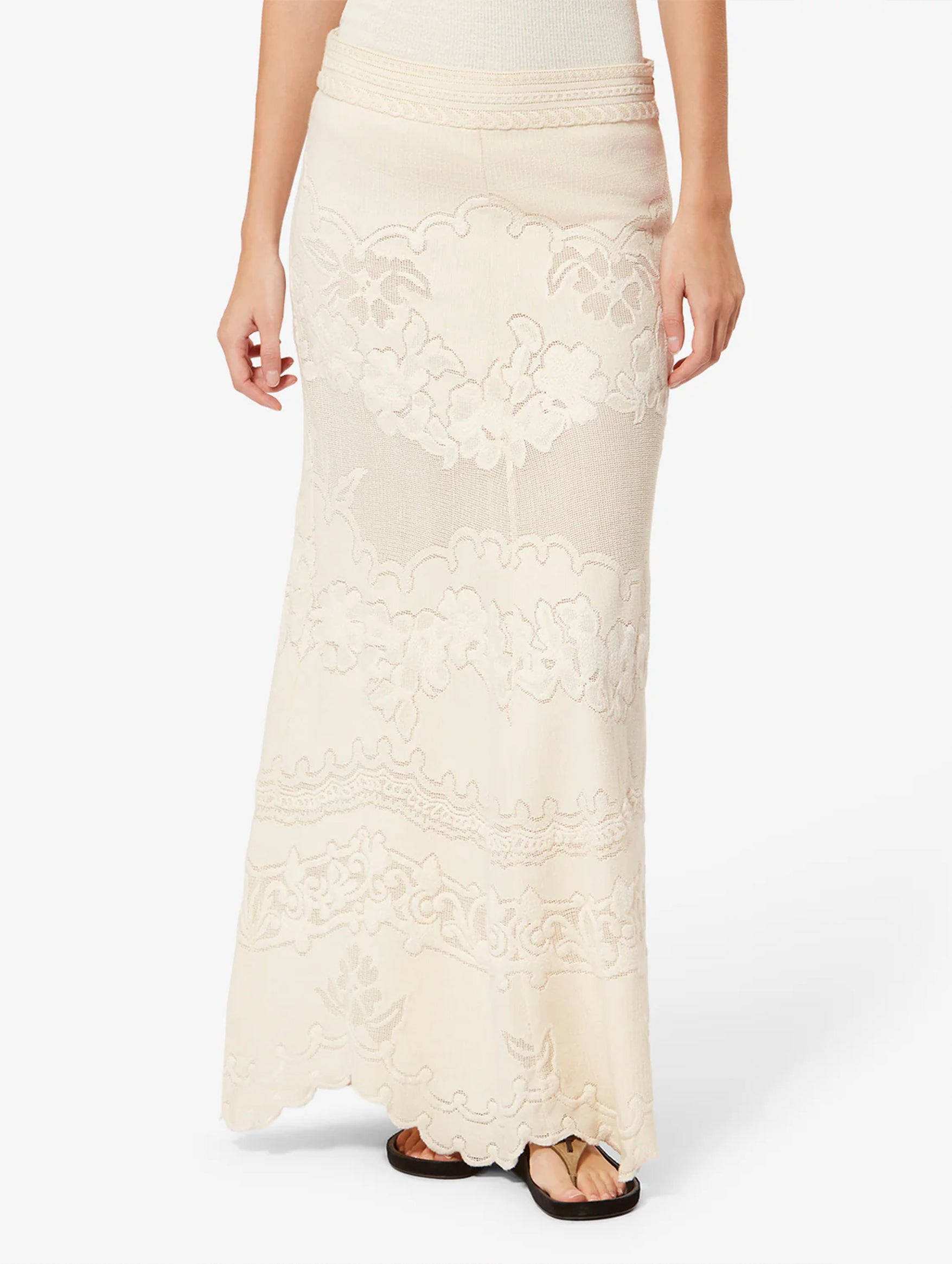 Sanaya Skirt in Ecru