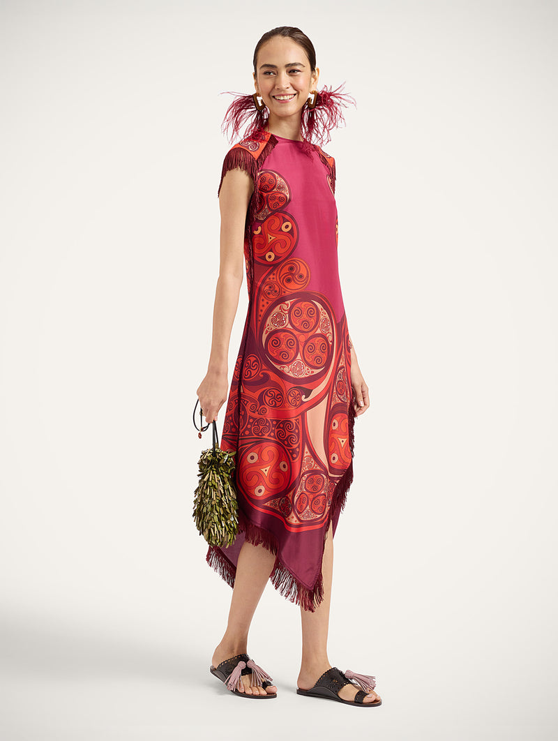 Scarf Dress in Alchemy Placée