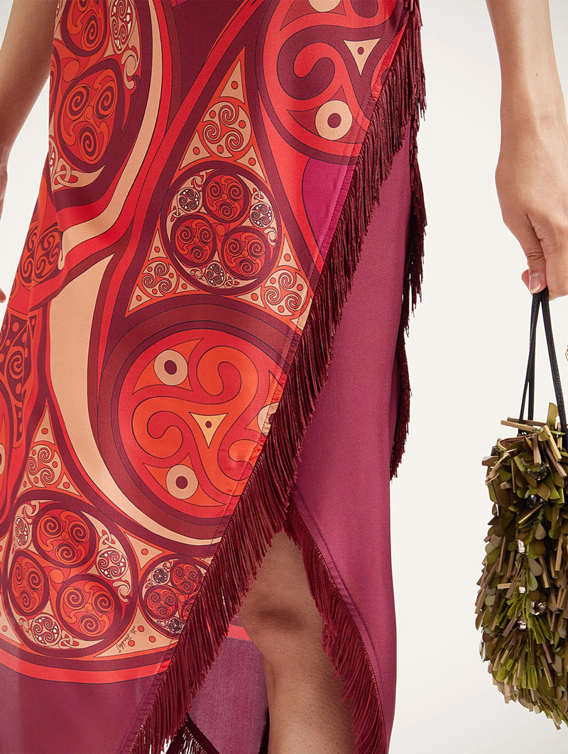 Scarf Dress in Alchemy Placée