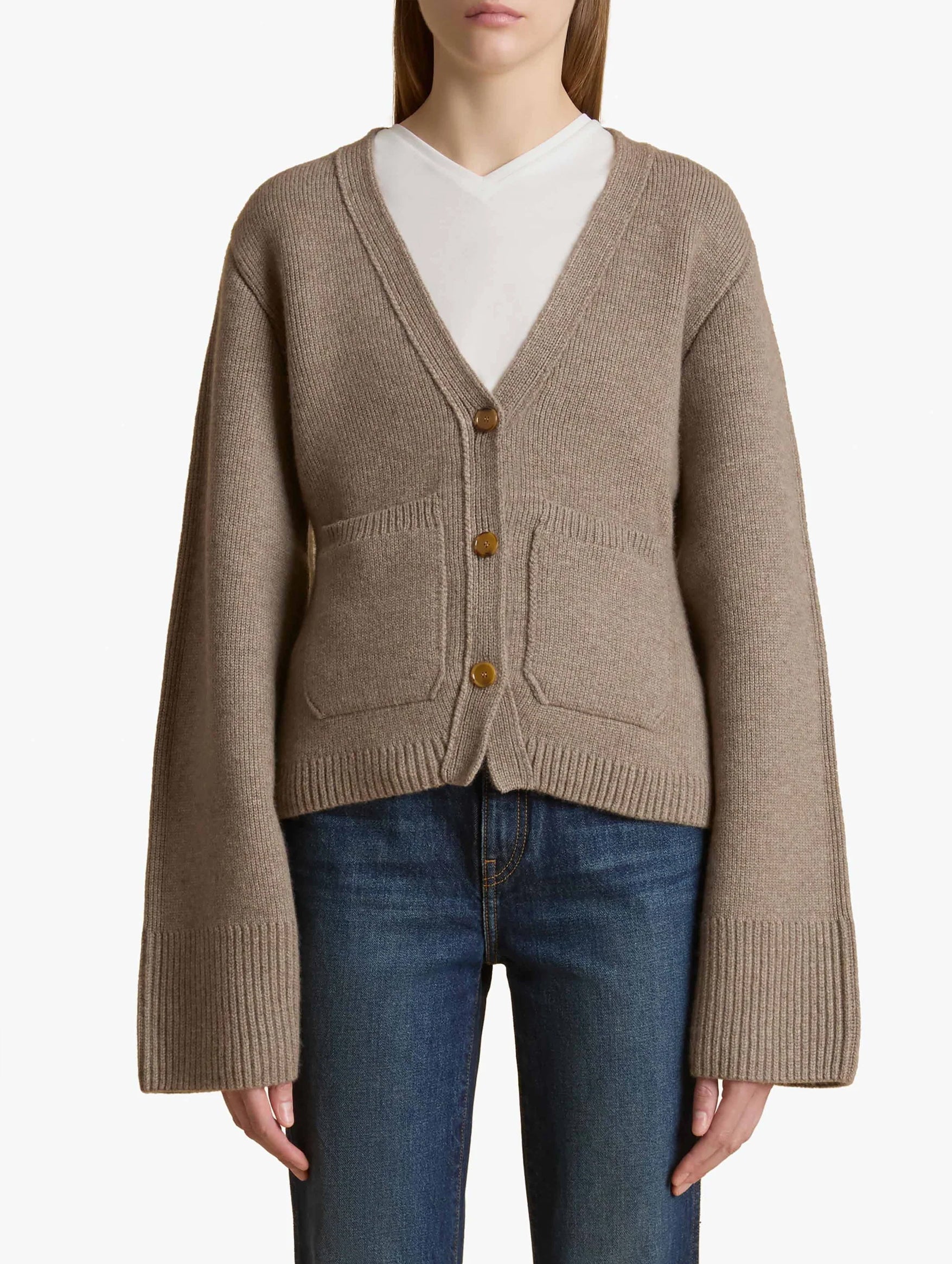 Scarlet Cardigan in Barley