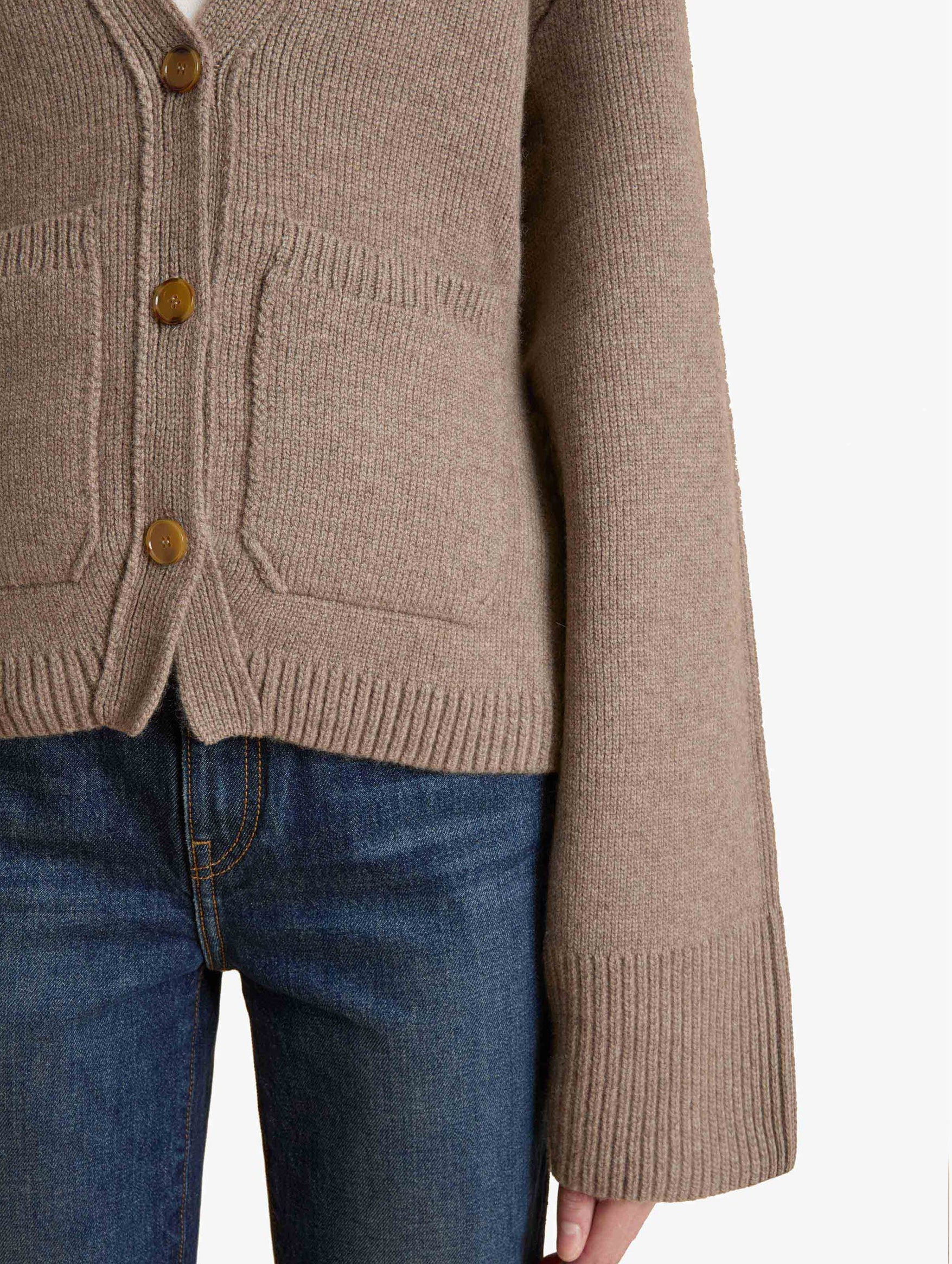 Scarlet Cardigan in Barley