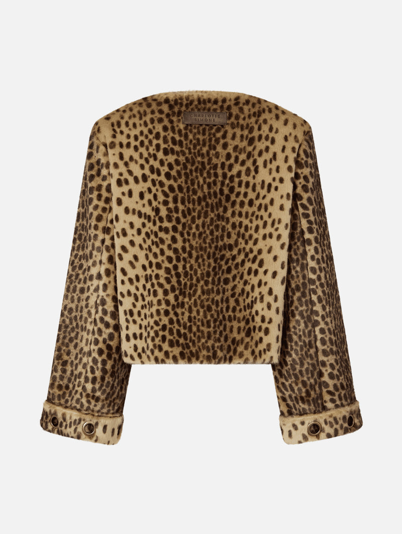 Shirley Jacket in Cheeta Print