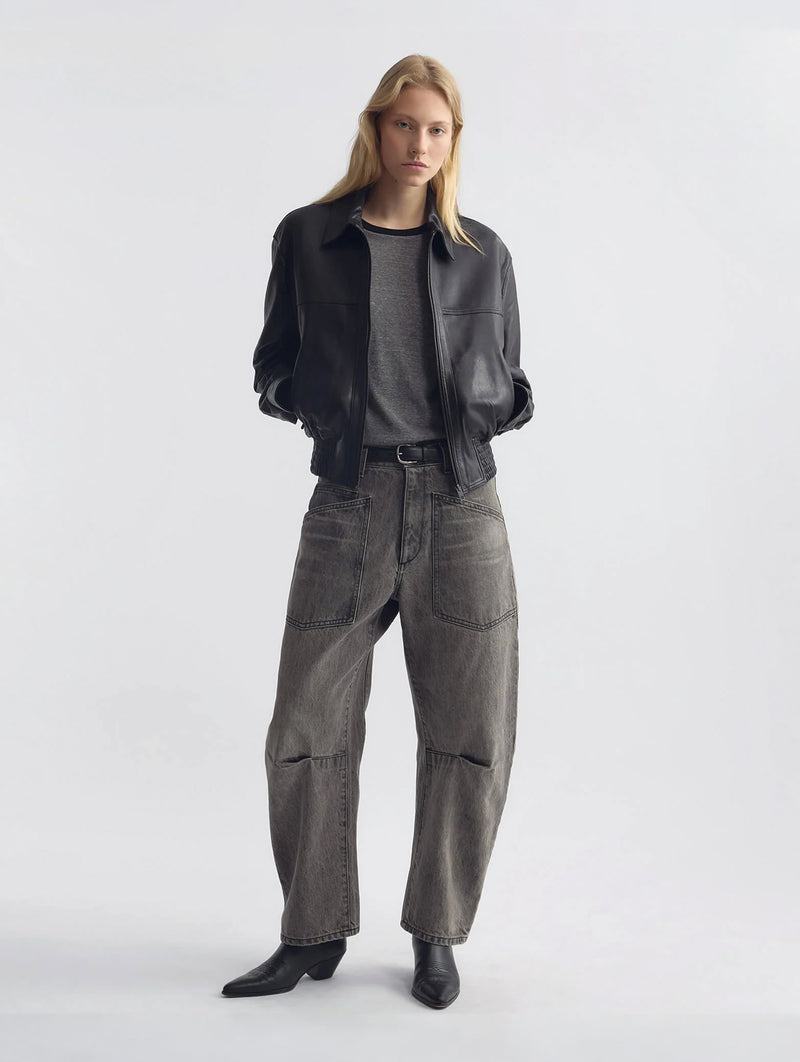 Shon Jean in Ash Grey Wash