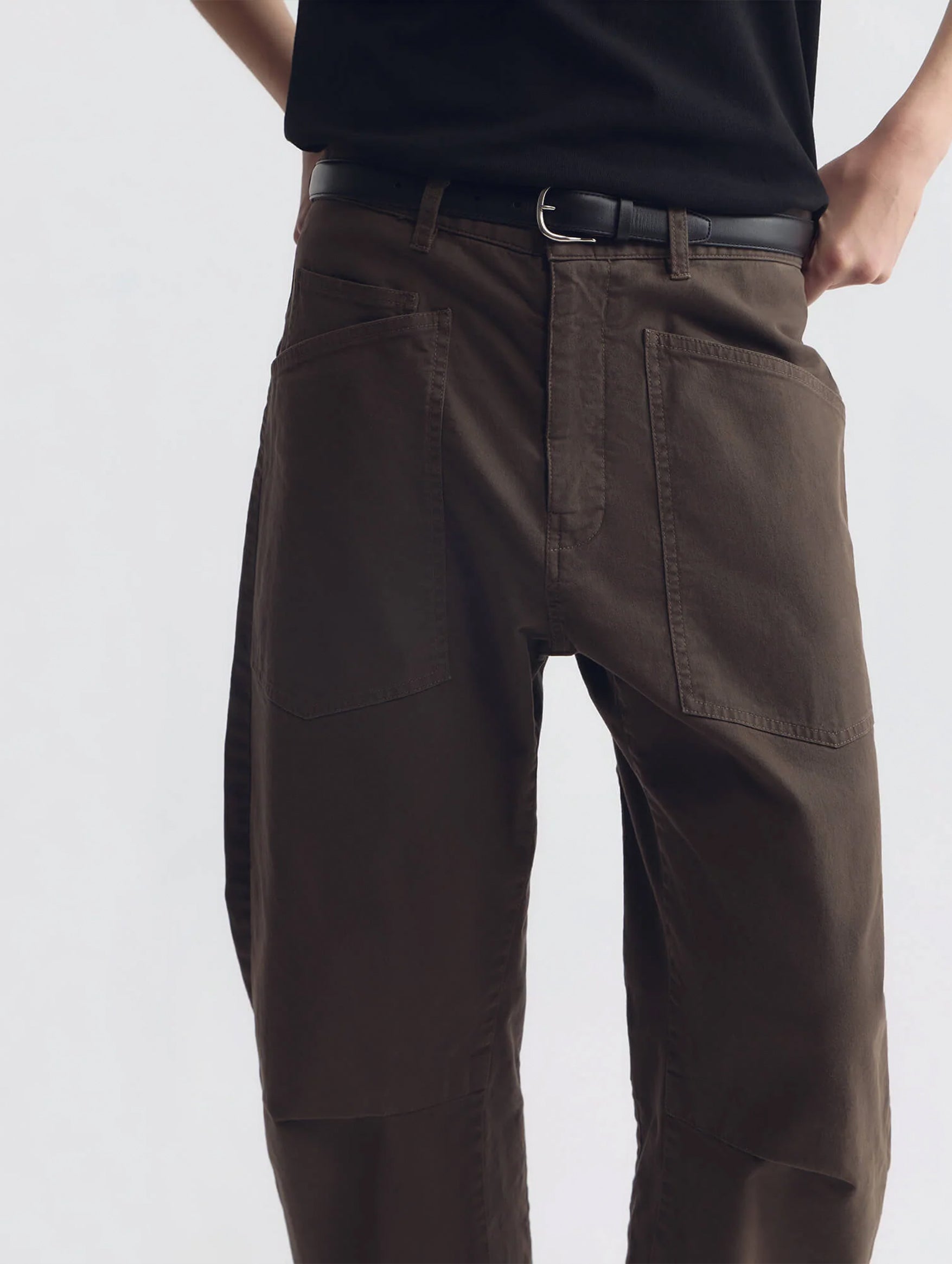 Shon Pant in Dark Walnut
