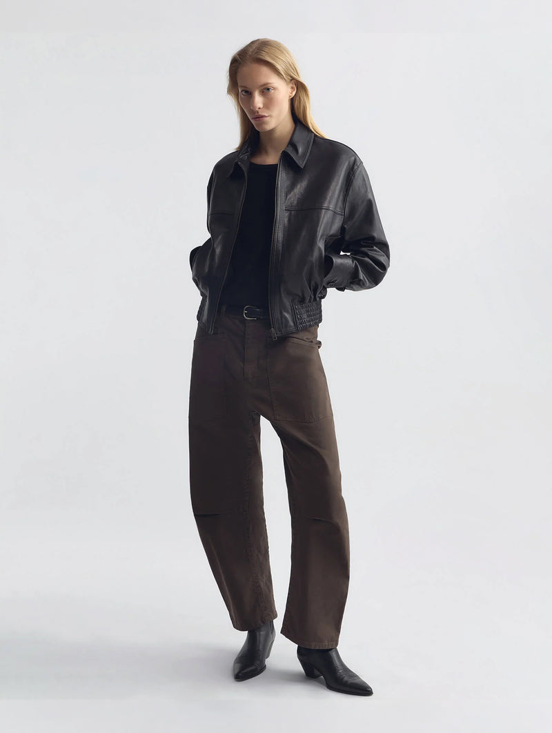 Shon Pant in Dark Walnut