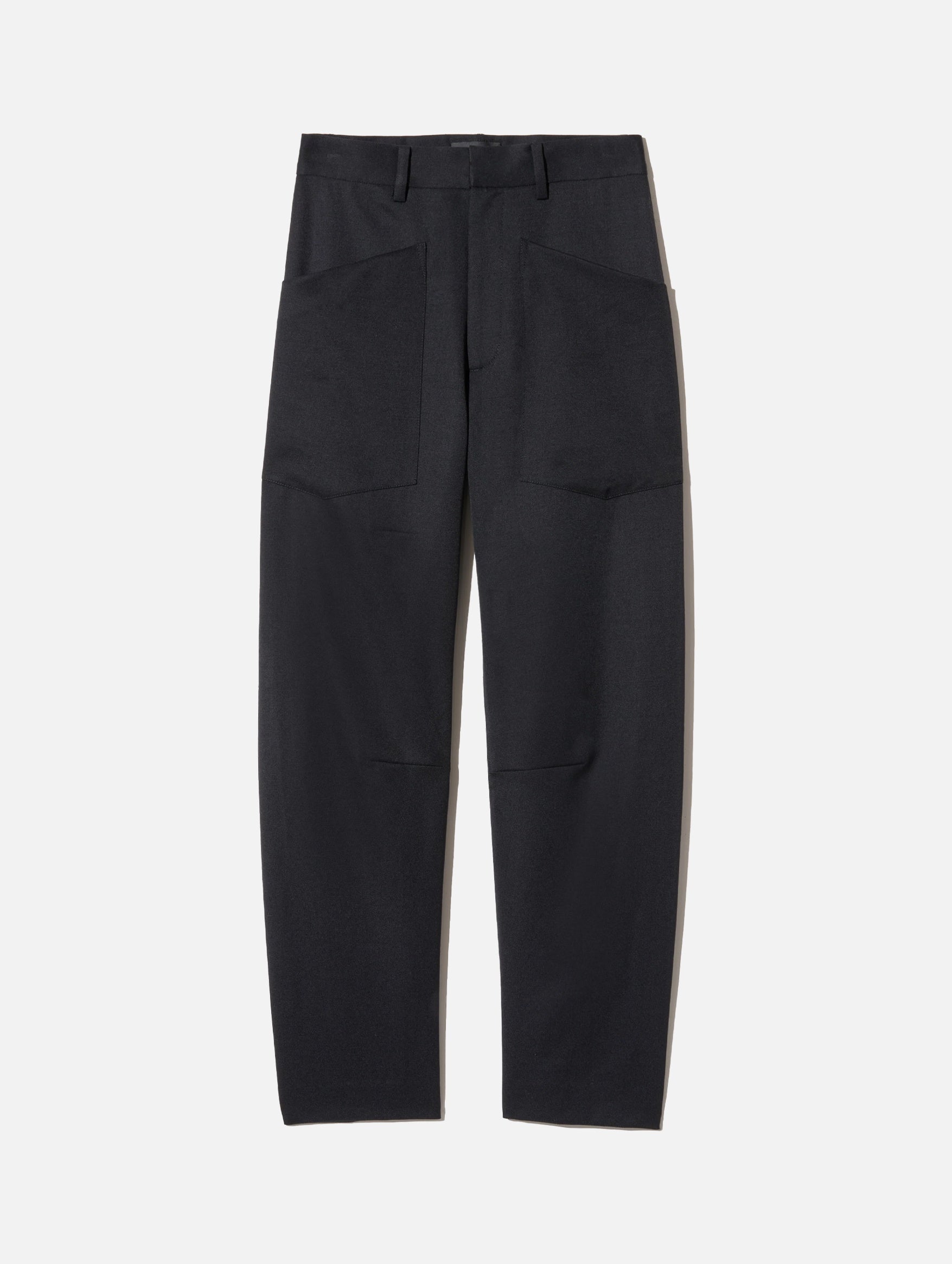 Shon Wool Pant in Black