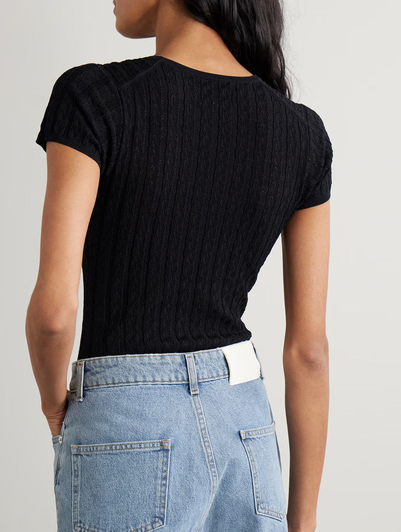 Silas Bodysuit in Black