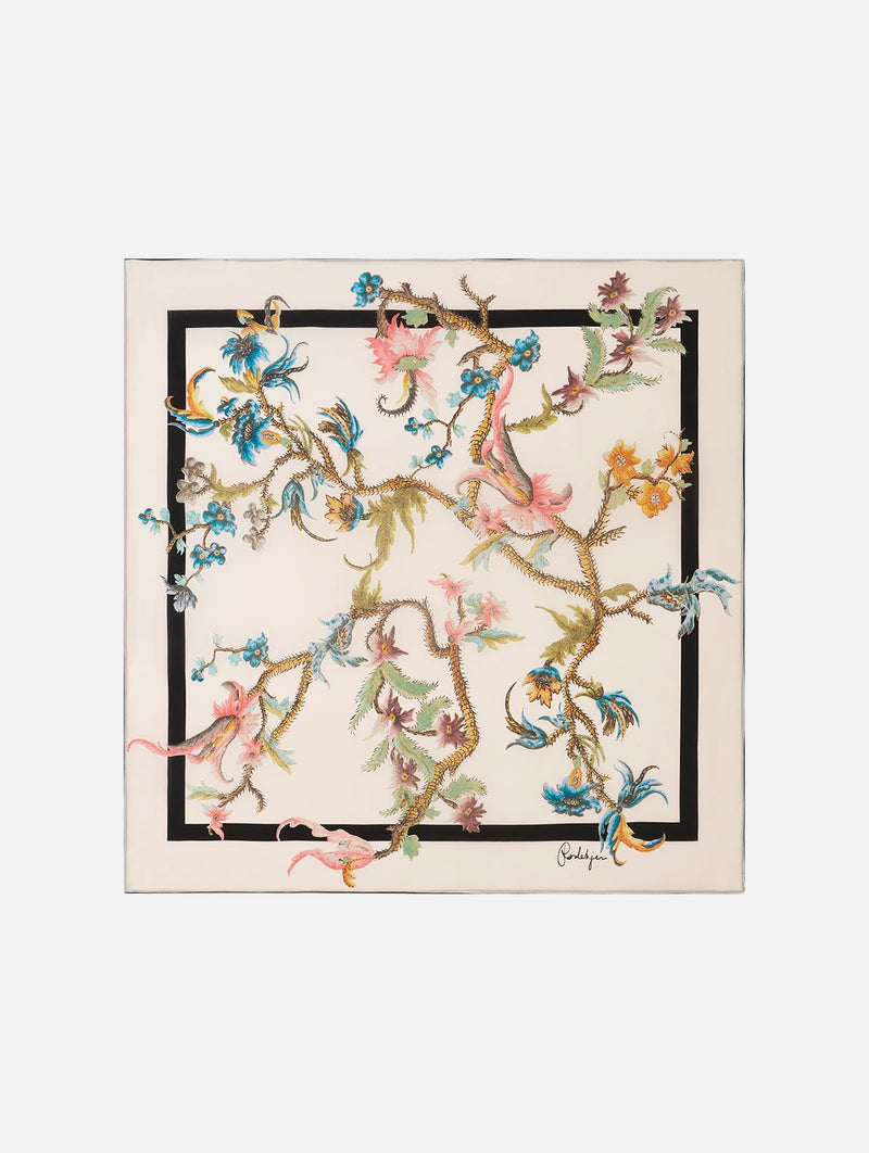 Silk Scarf in Trailing