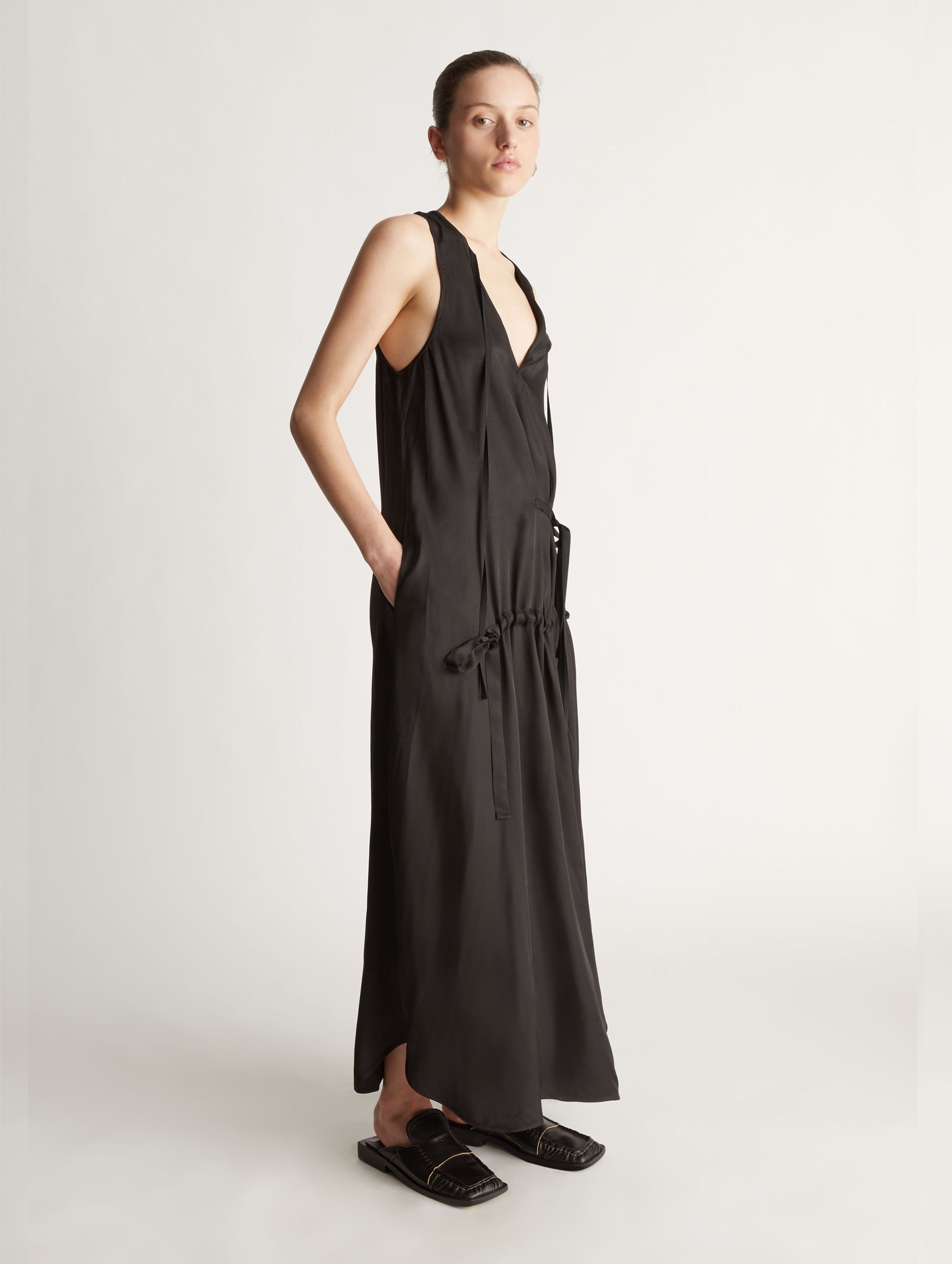 Simone Maxi Dress in Black