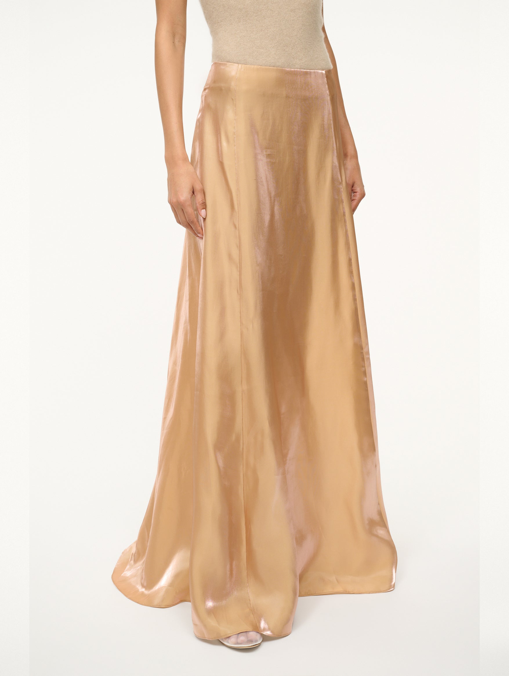 Vincenzo Skirt in Rose Gold