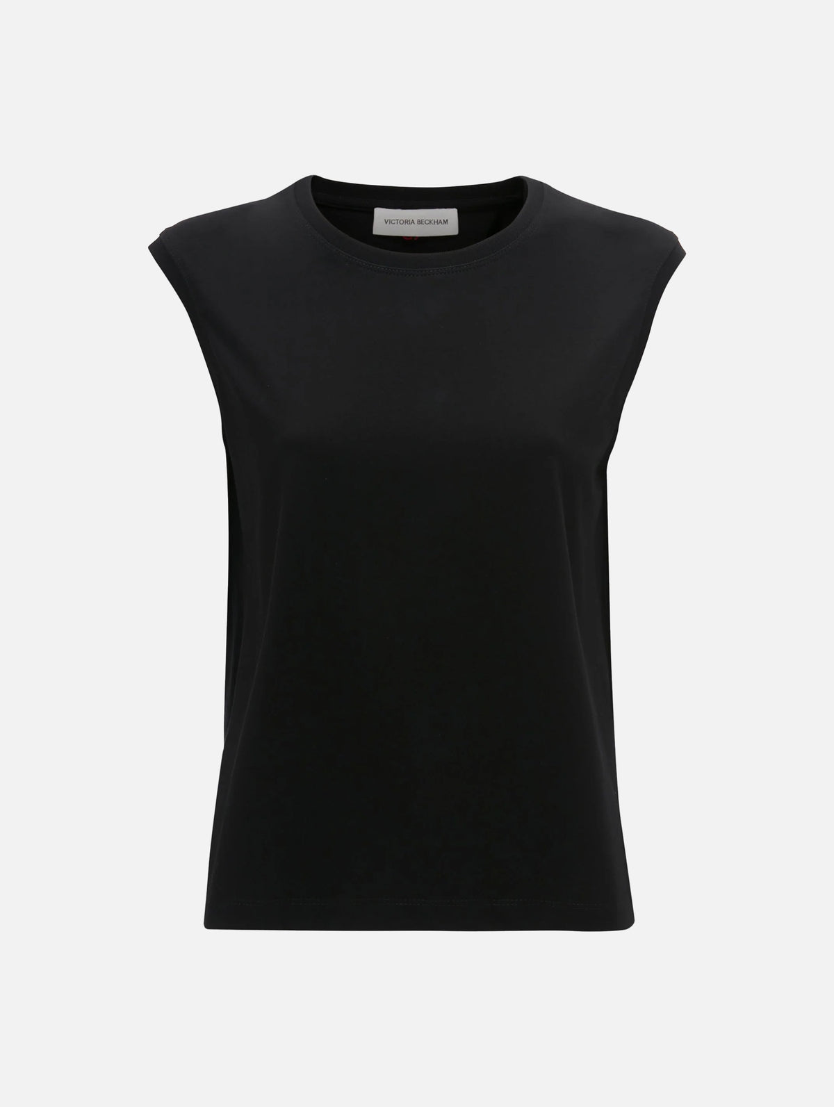 Sleeveless T-Shirt in Black