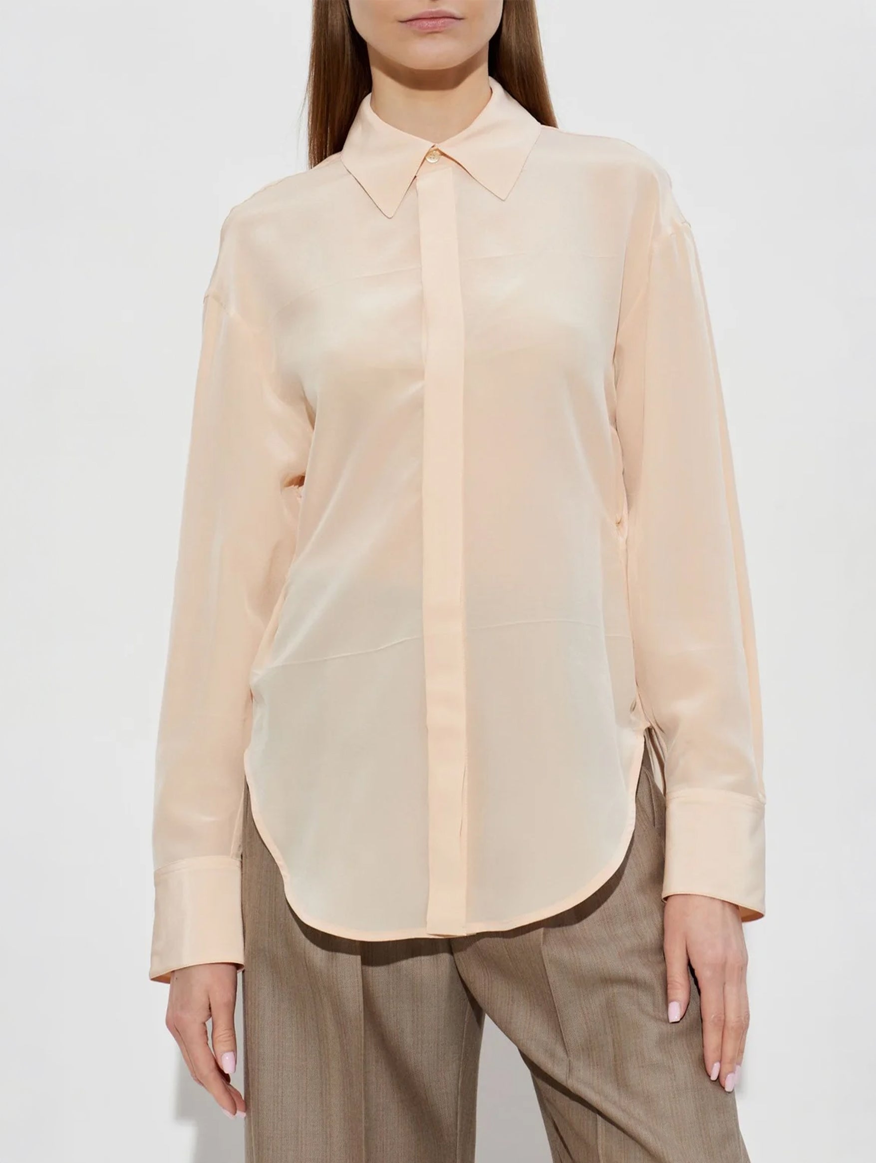 Slim Pyjama Shirt in Blossom