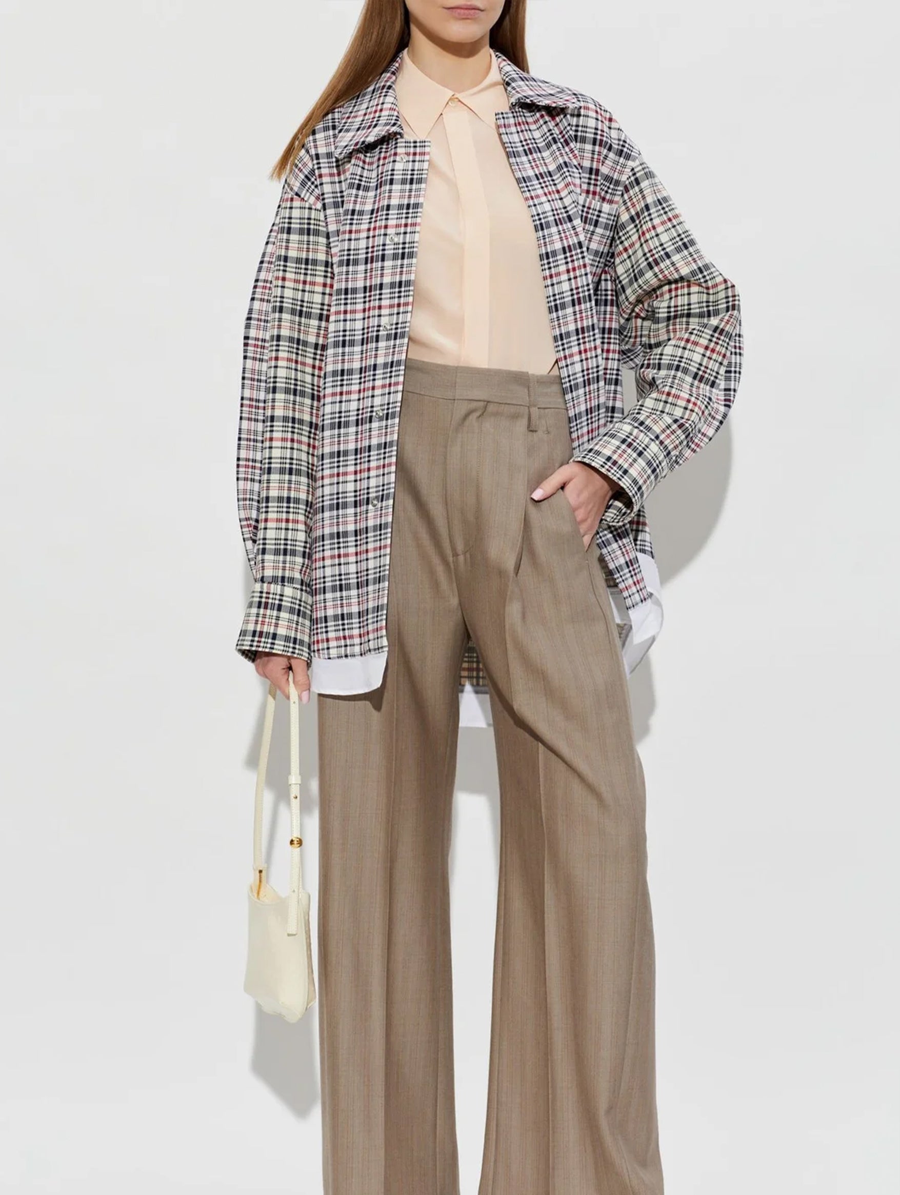 Slim Pyjama Shirt in Blossom