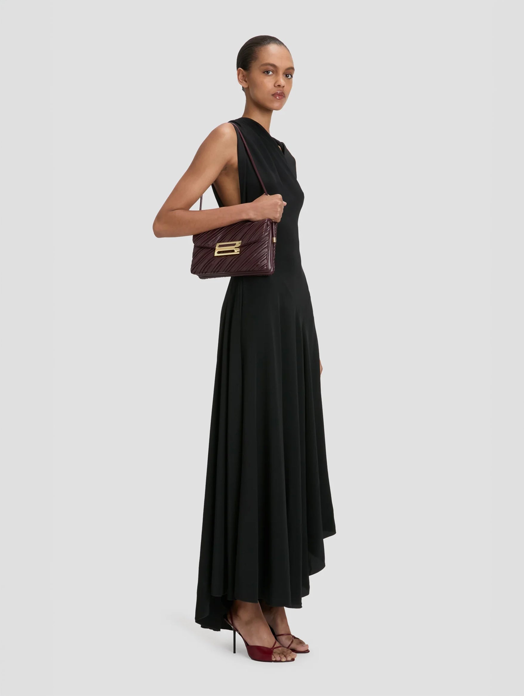 Soft Dorian Bag in Burgundy