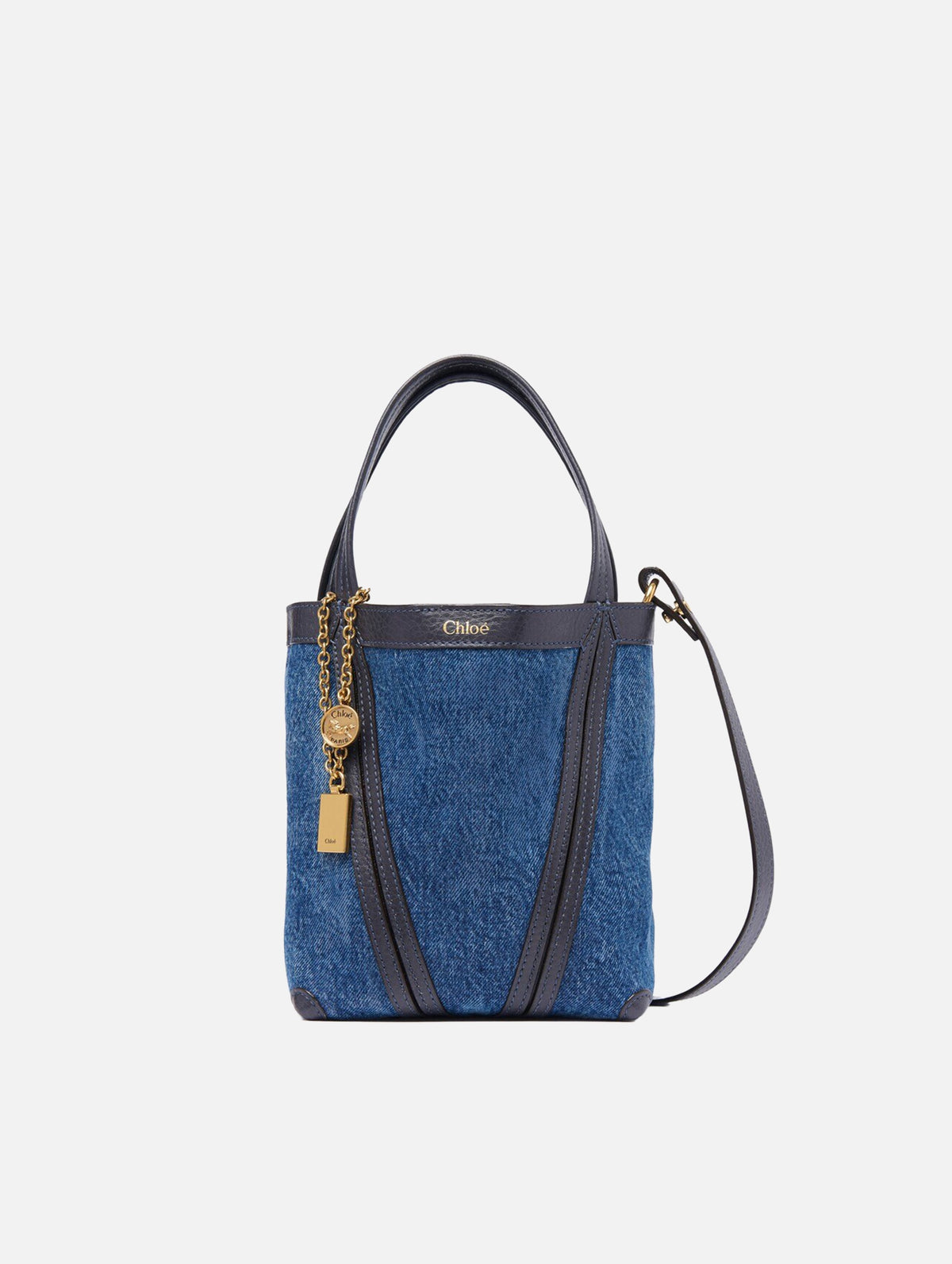 Spin Small Tote Bag in Ashes Blue