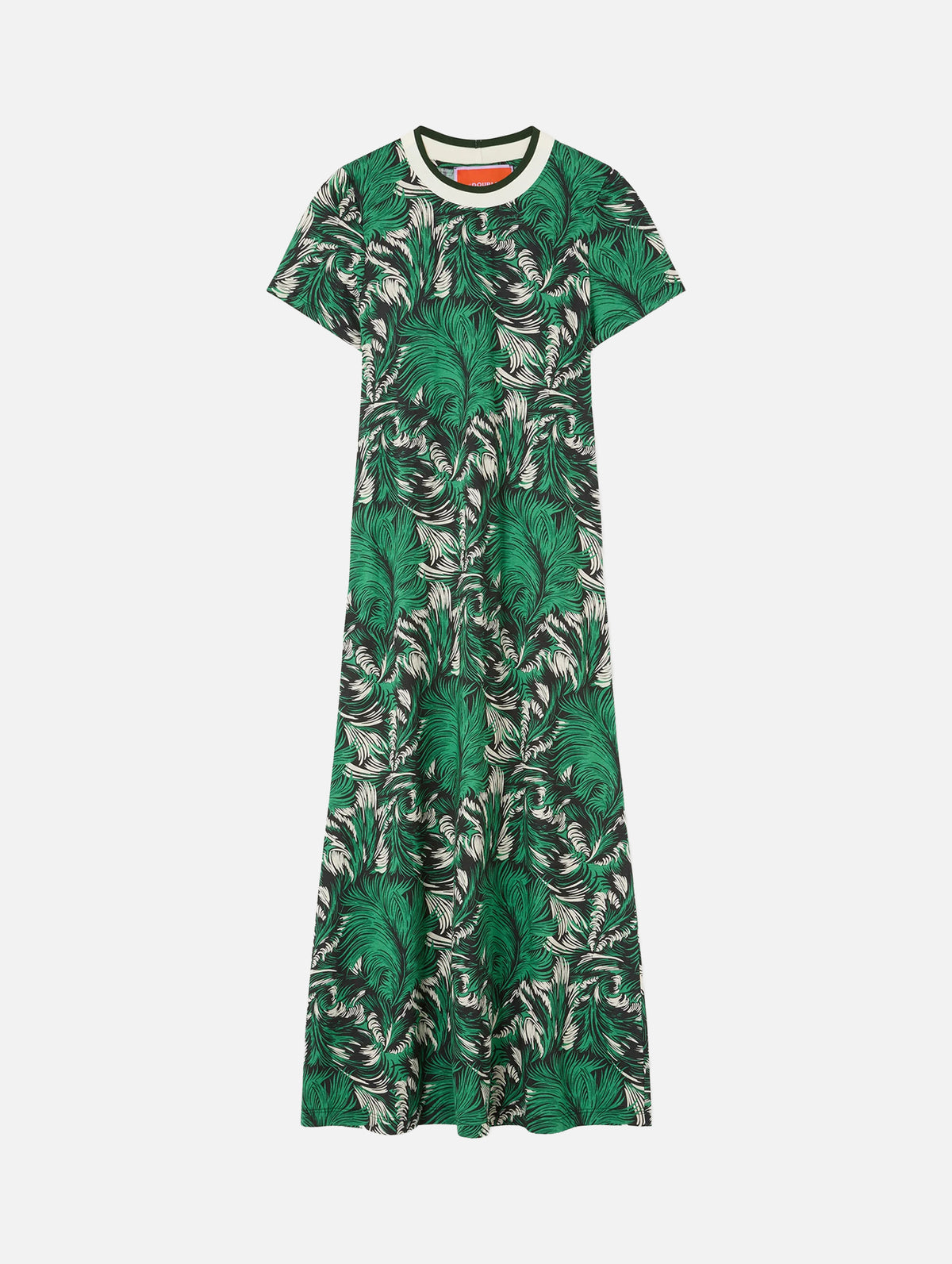 Sporty Swing Dress in Quill Green
