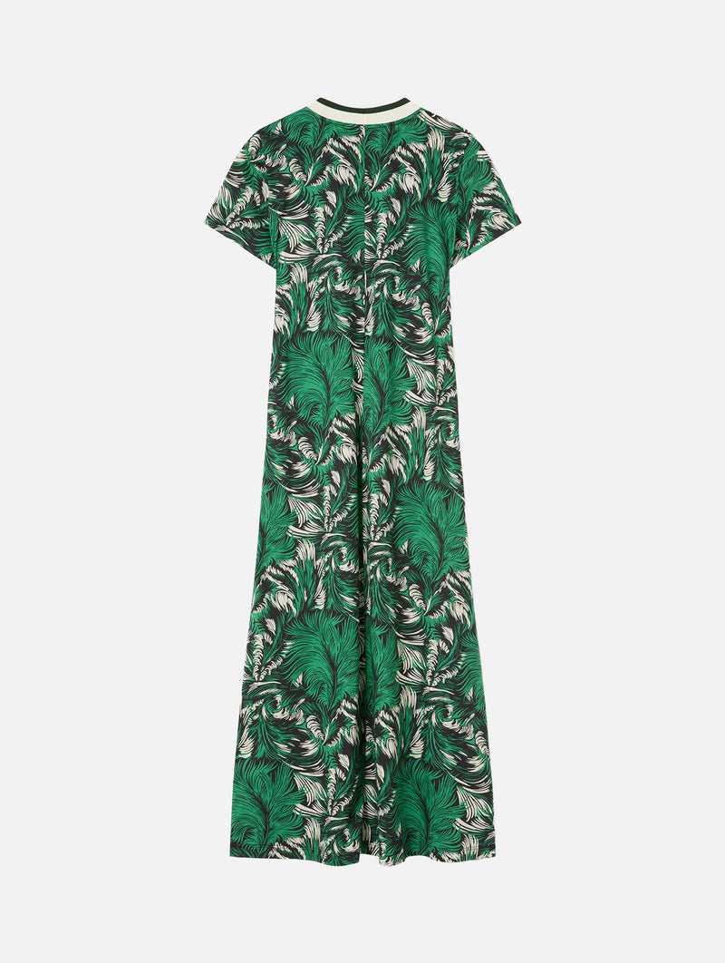 Sporty Swing Dress in Quill Green