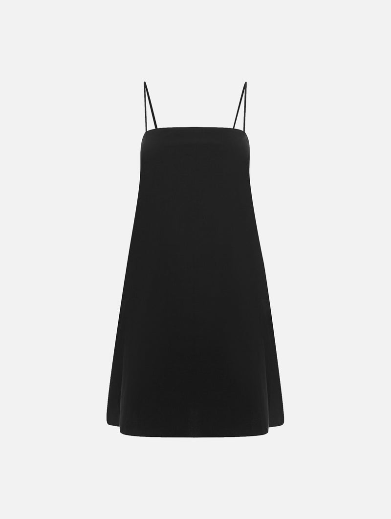 Square Cami Sundress in Black