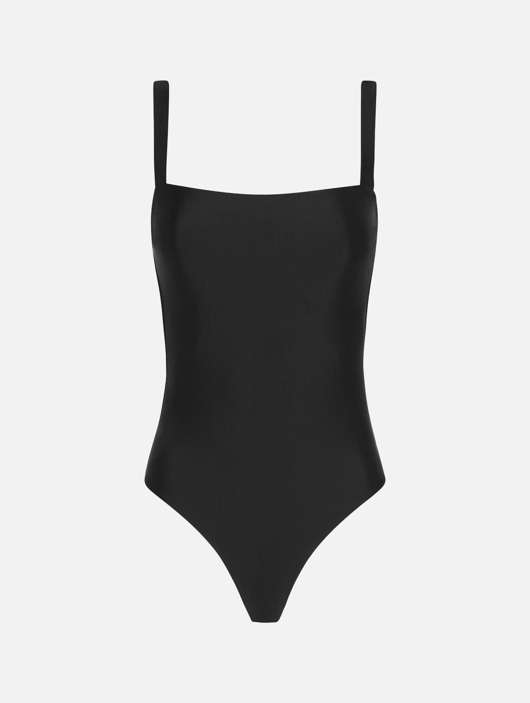 Square Maillot in Black