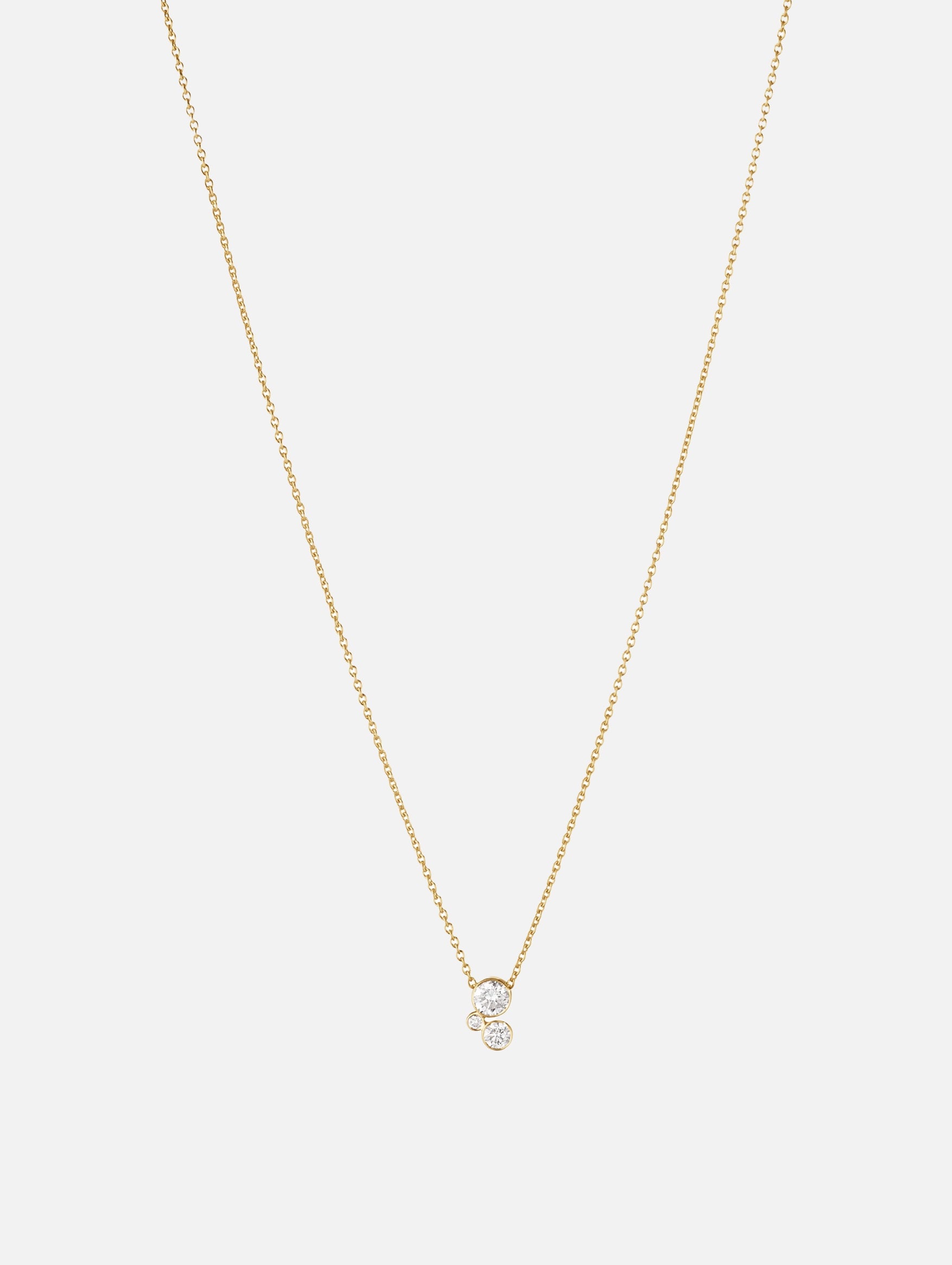 Stella Diamant Simple Necklace in Gold