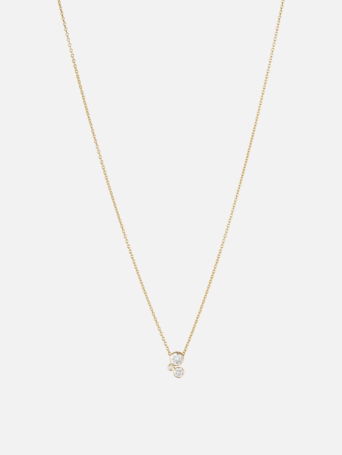 Stella Diamant Simple Necklace in Gold