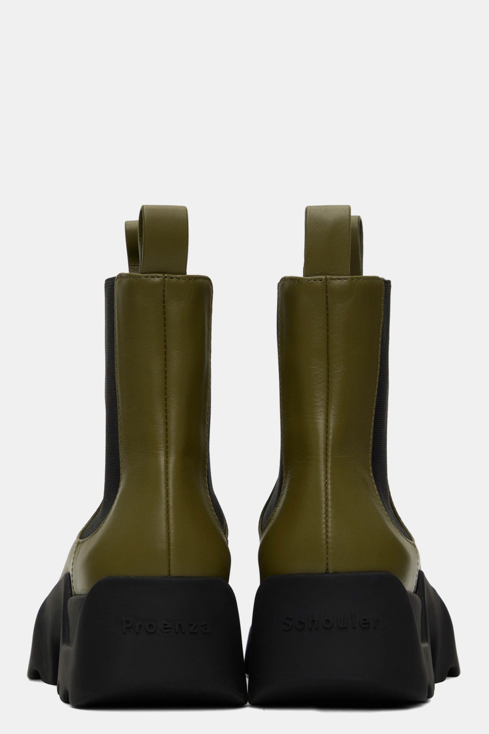 Stomp Chelsea Boots in Sage