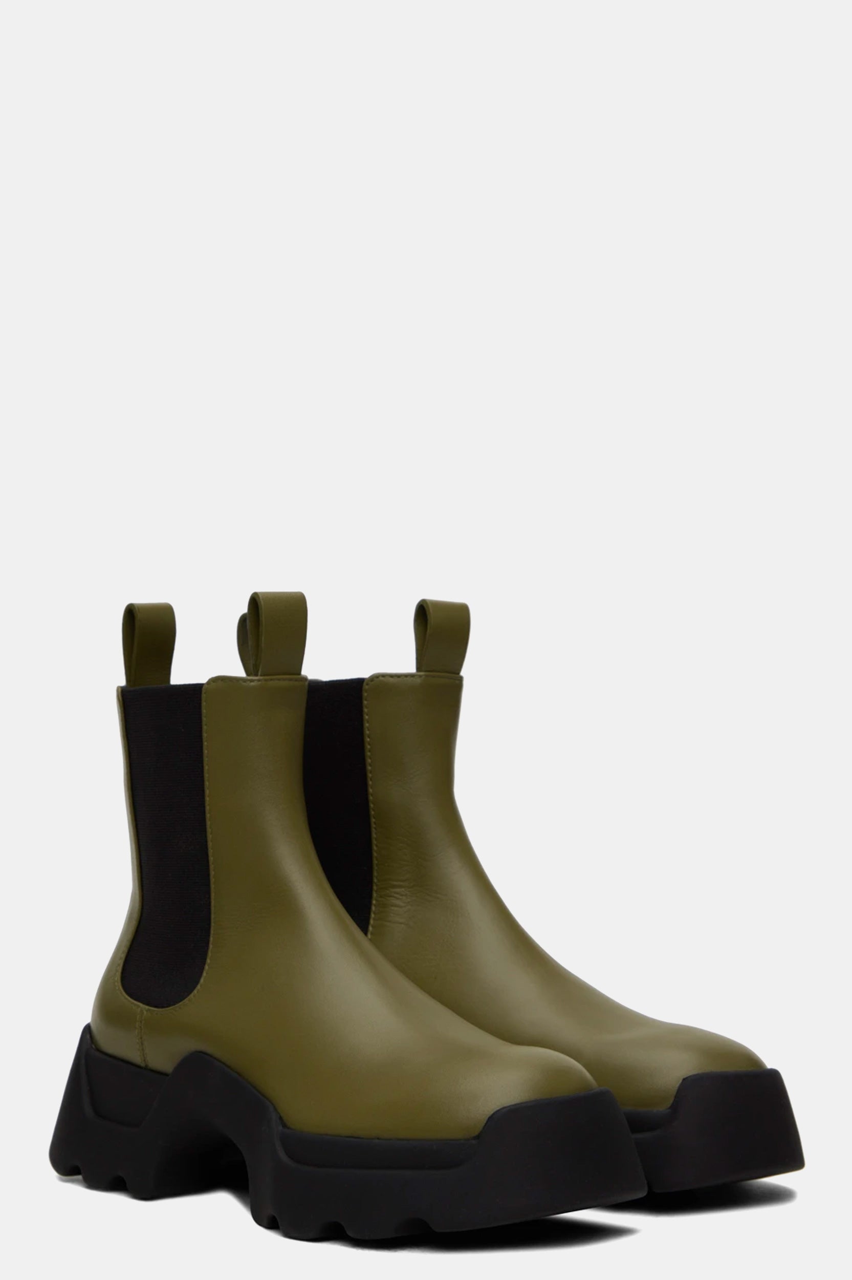 Stomp Chelsea Boots in Sage