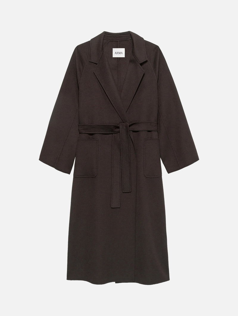 Suza Wool Coat in Umber