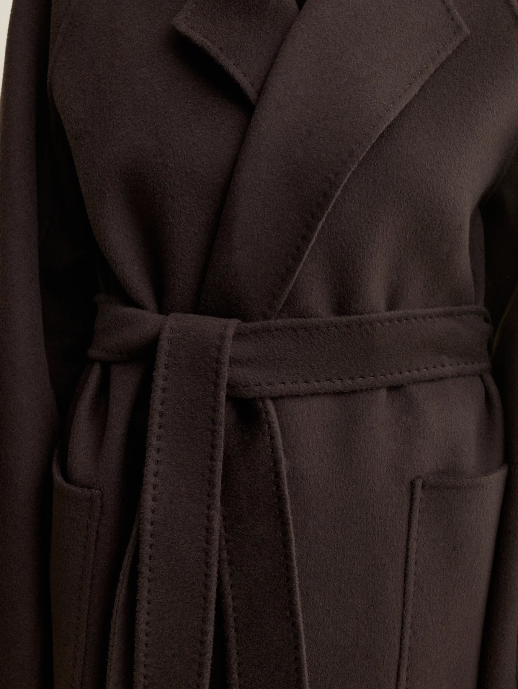 Suza Wool Coat in Umber