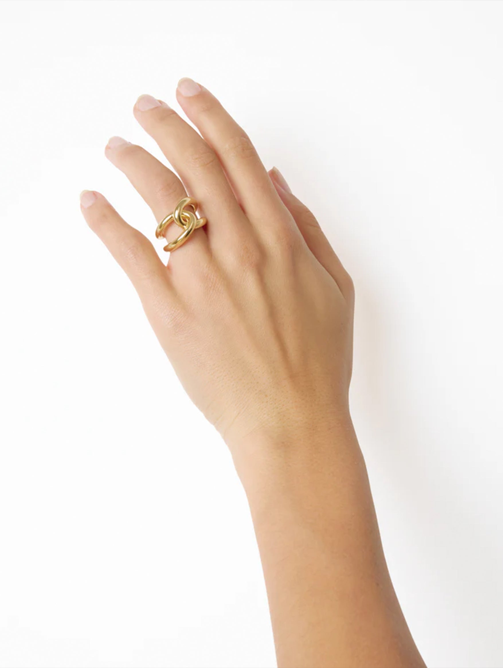 The Agnes Ring in Gold