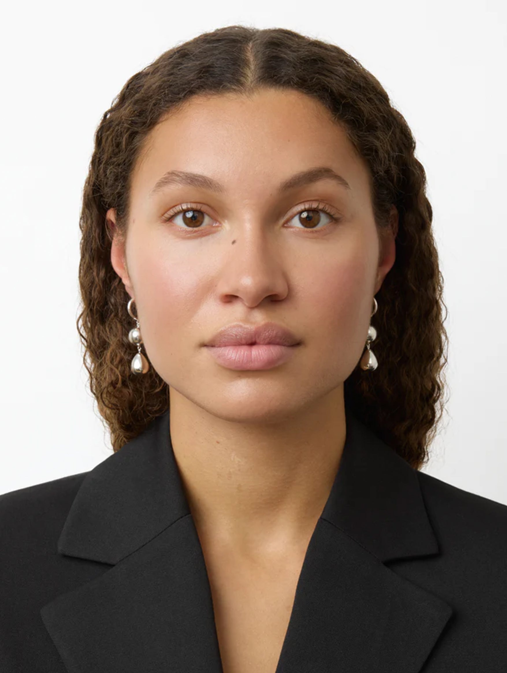 The Cathrine Earrings in Silver