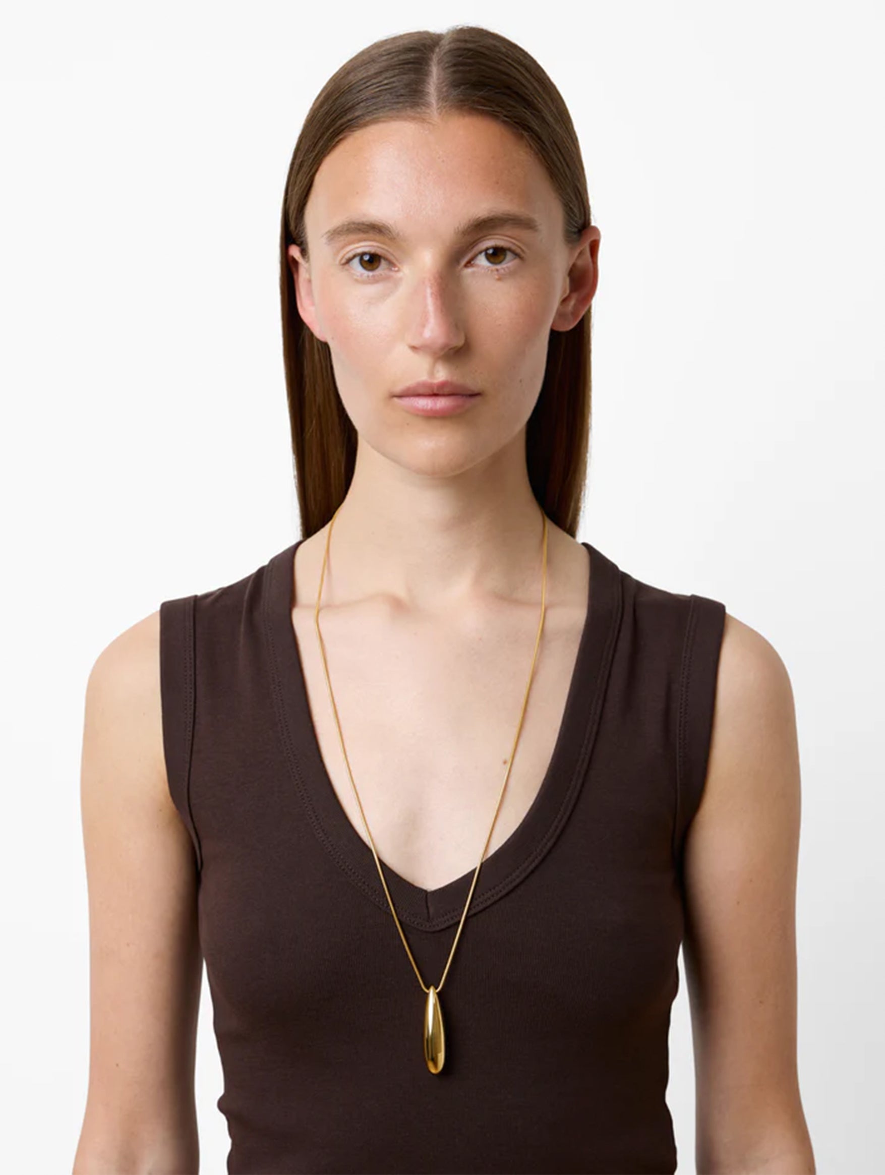 The Dolly Necklace in Gold