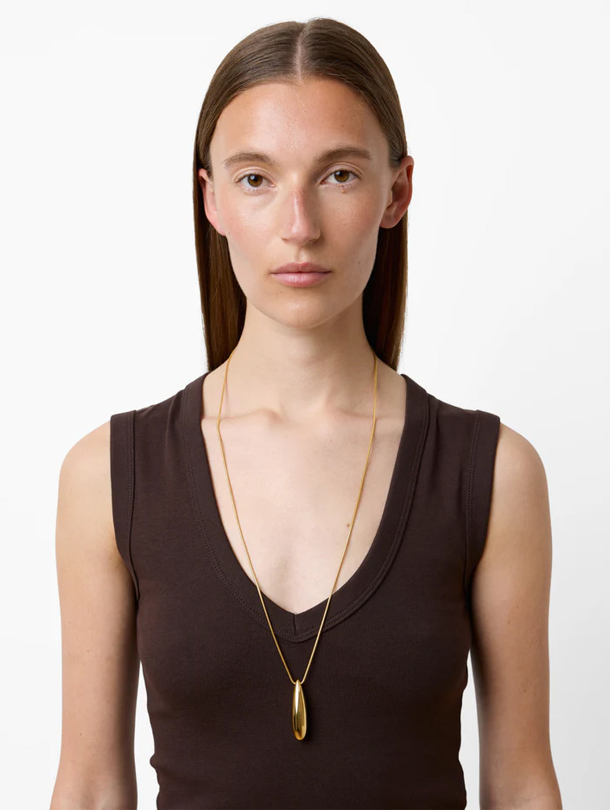 The Dolly Necklace in Gold