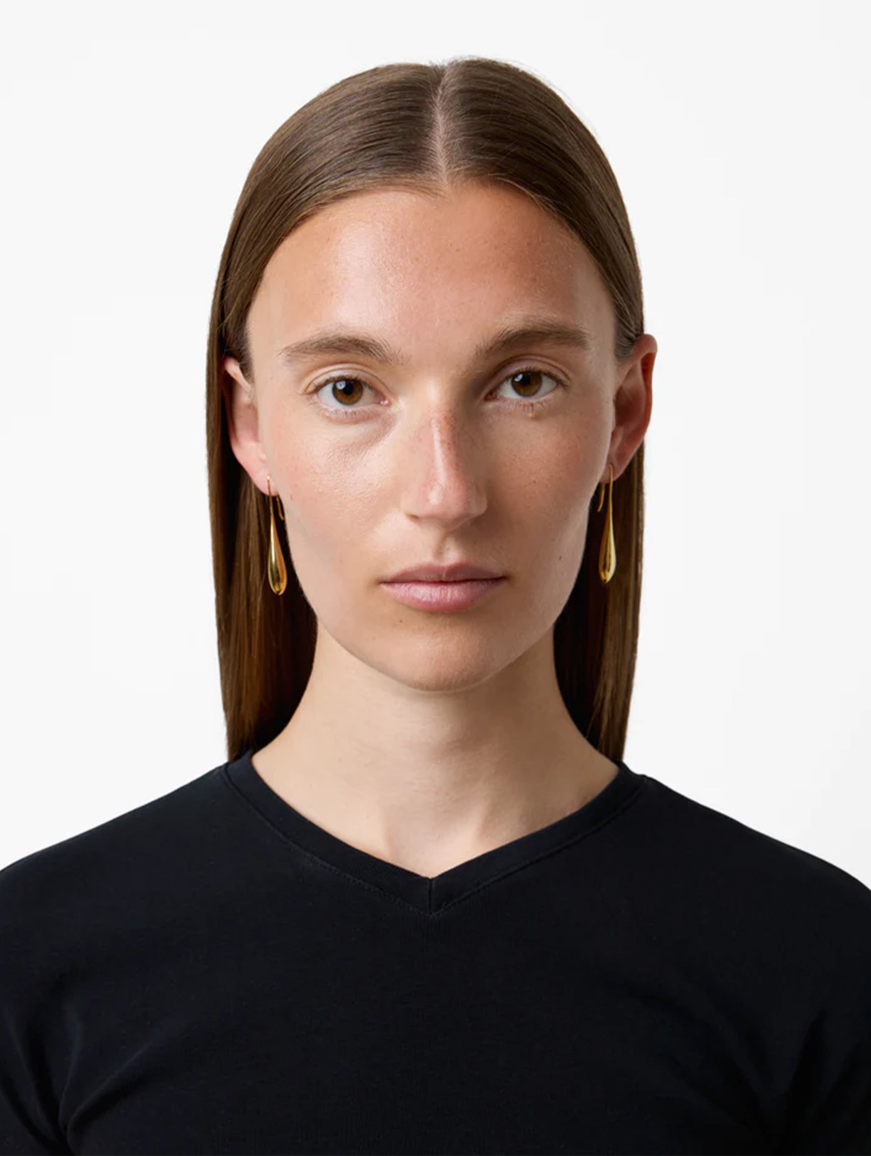 The Evelyn Earrings in Gold
