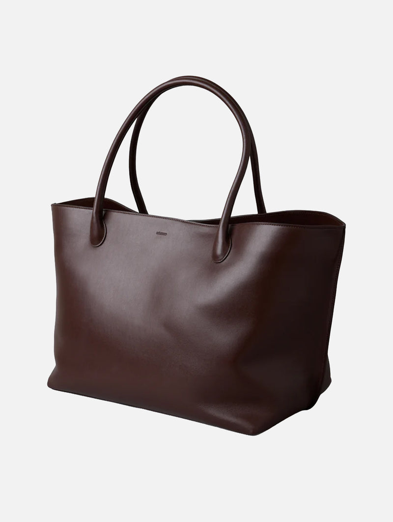 The Grace Tote in Sepia Brown