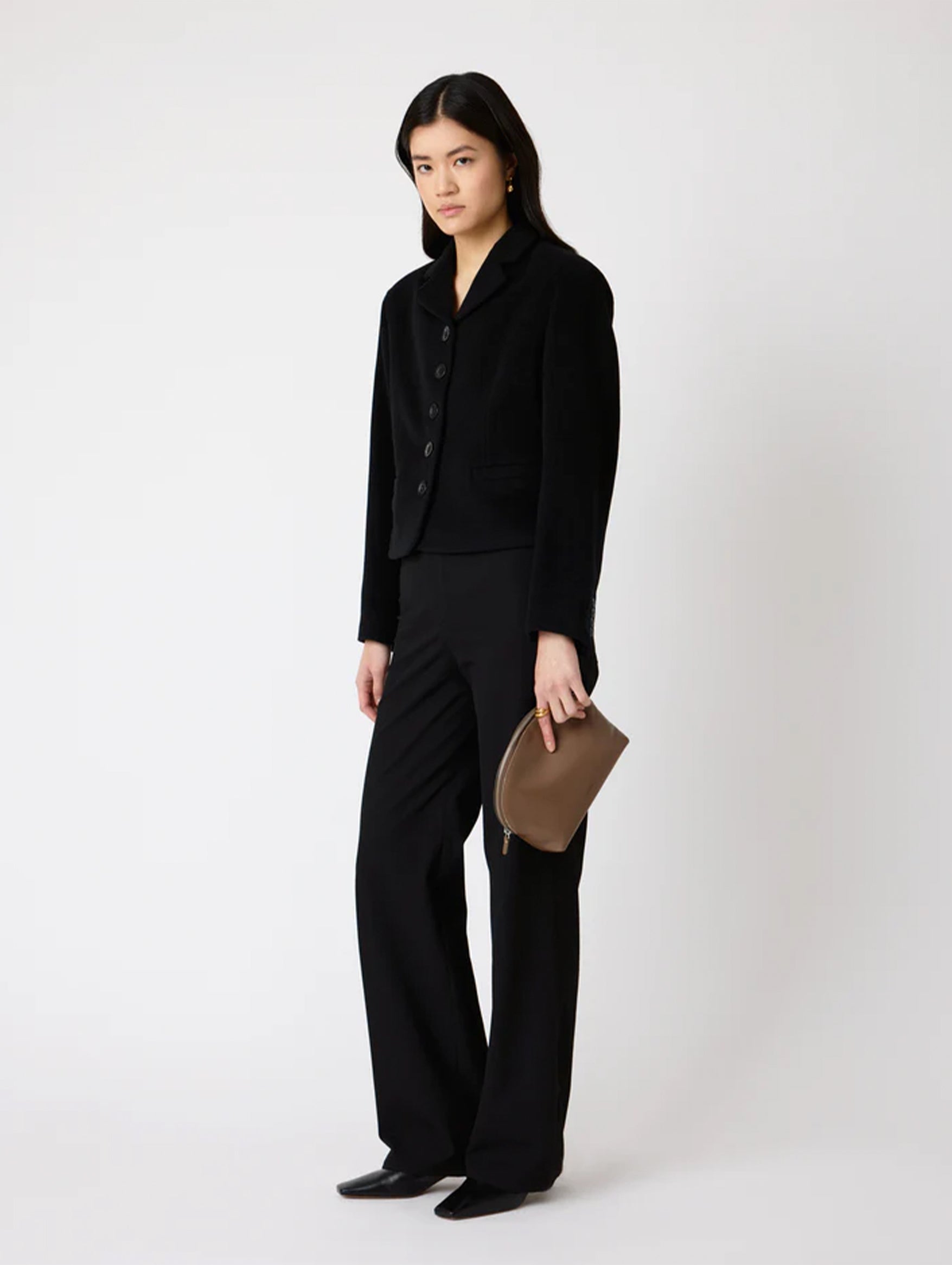 The Margot Pouch in Taupe