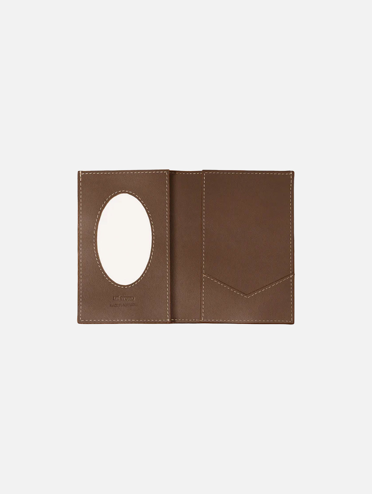 The Romy Passport Cover in Taupe
