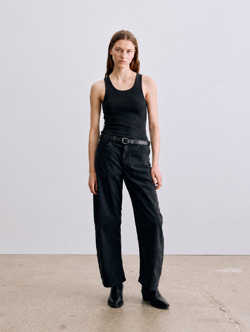 Tribeca Pant in Carbon