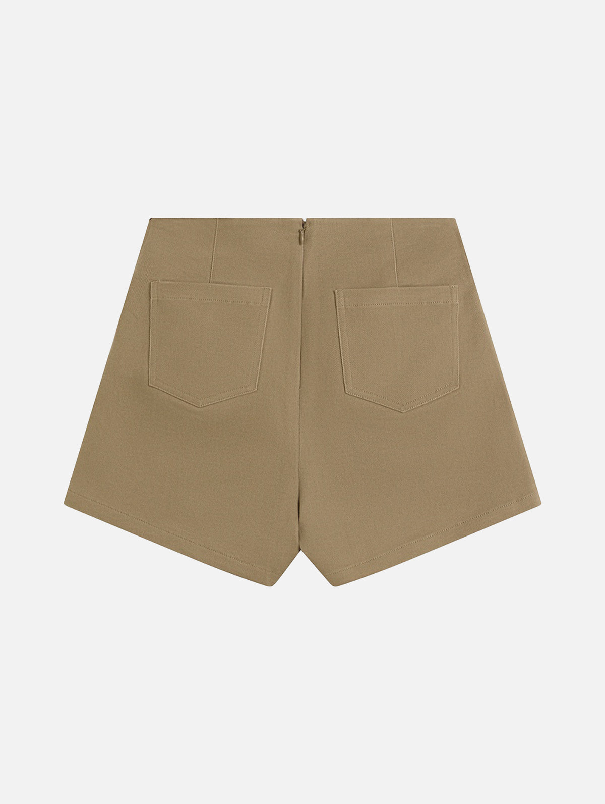 Tailored Stretch Short in Khaki