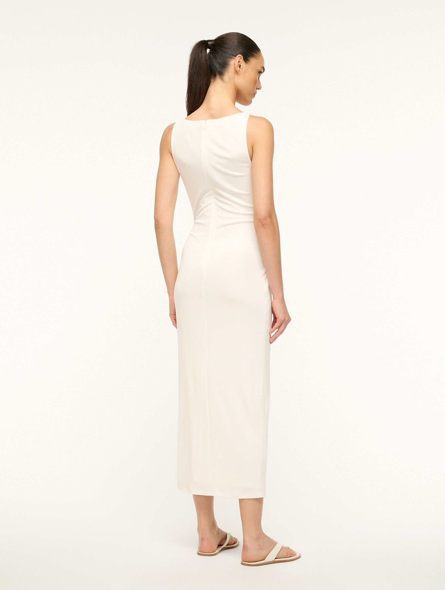 Talia Dress in Ivory