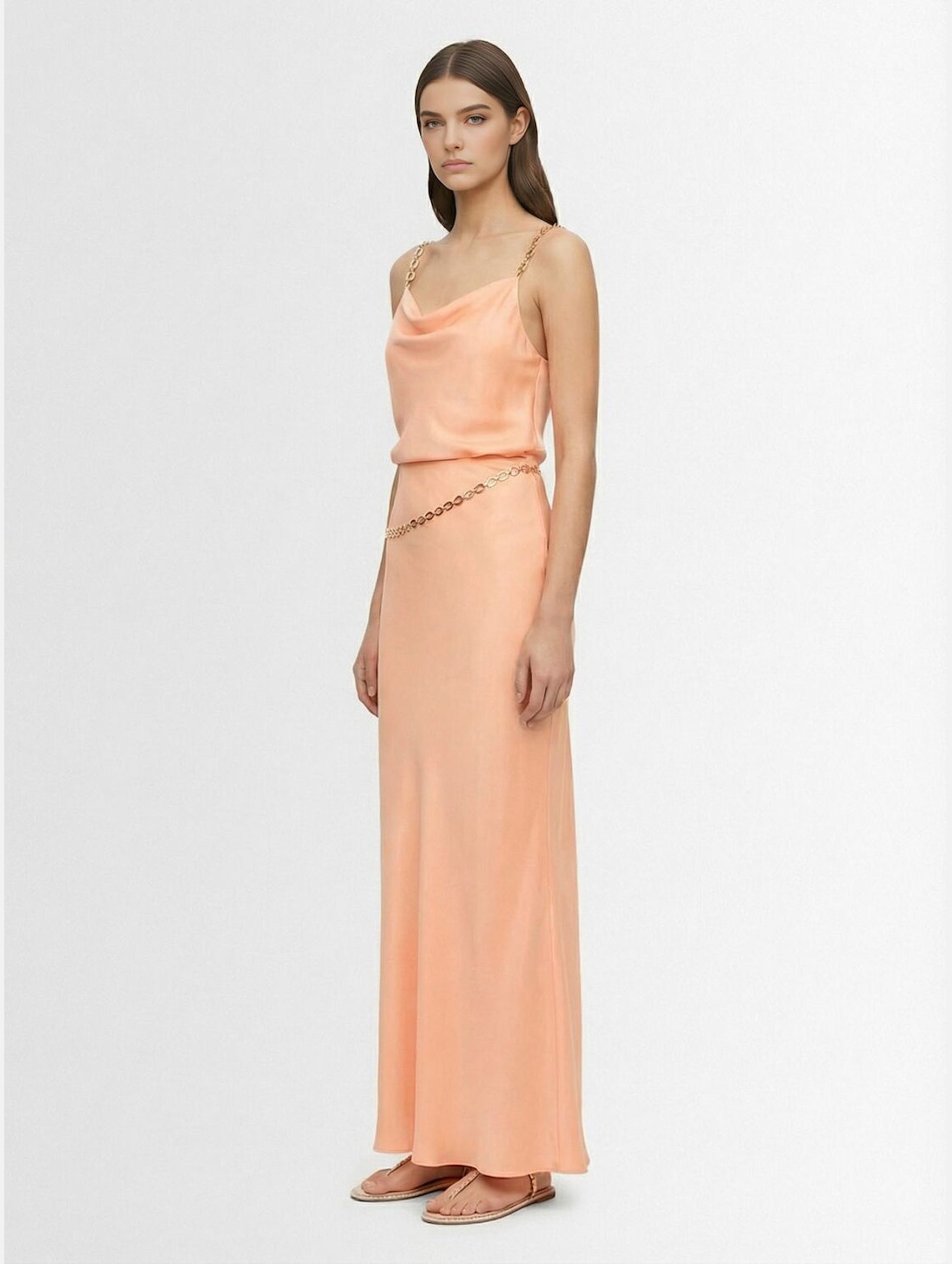 Tank Top in Salmon Pink