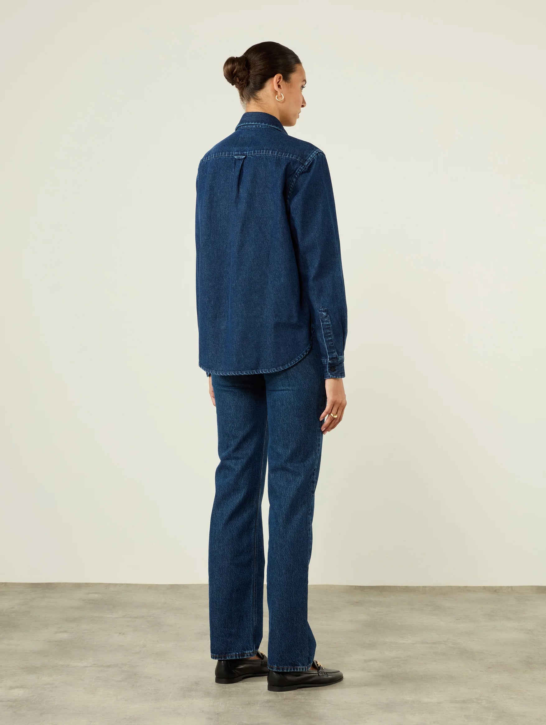 The Classic Denim Shirt in Indigo