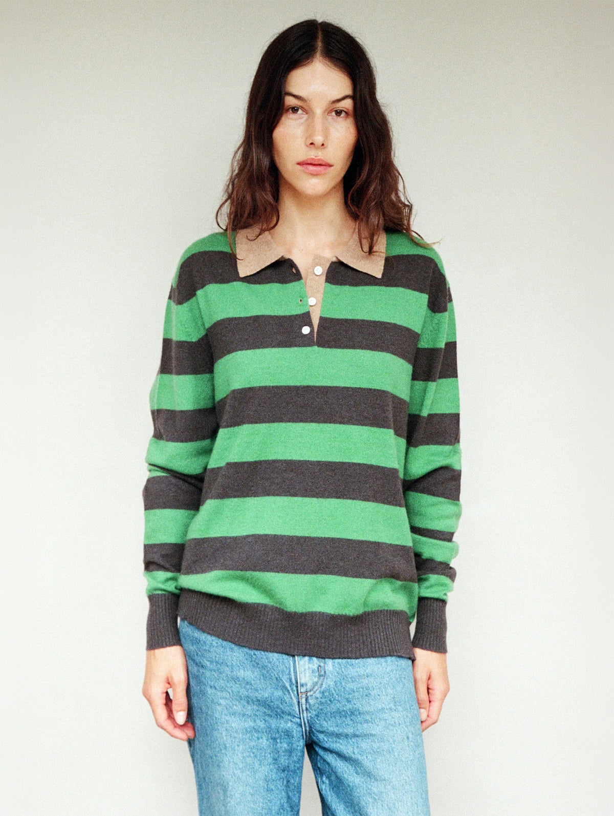 This Must Be The Place Sweater in Meadow Stripe