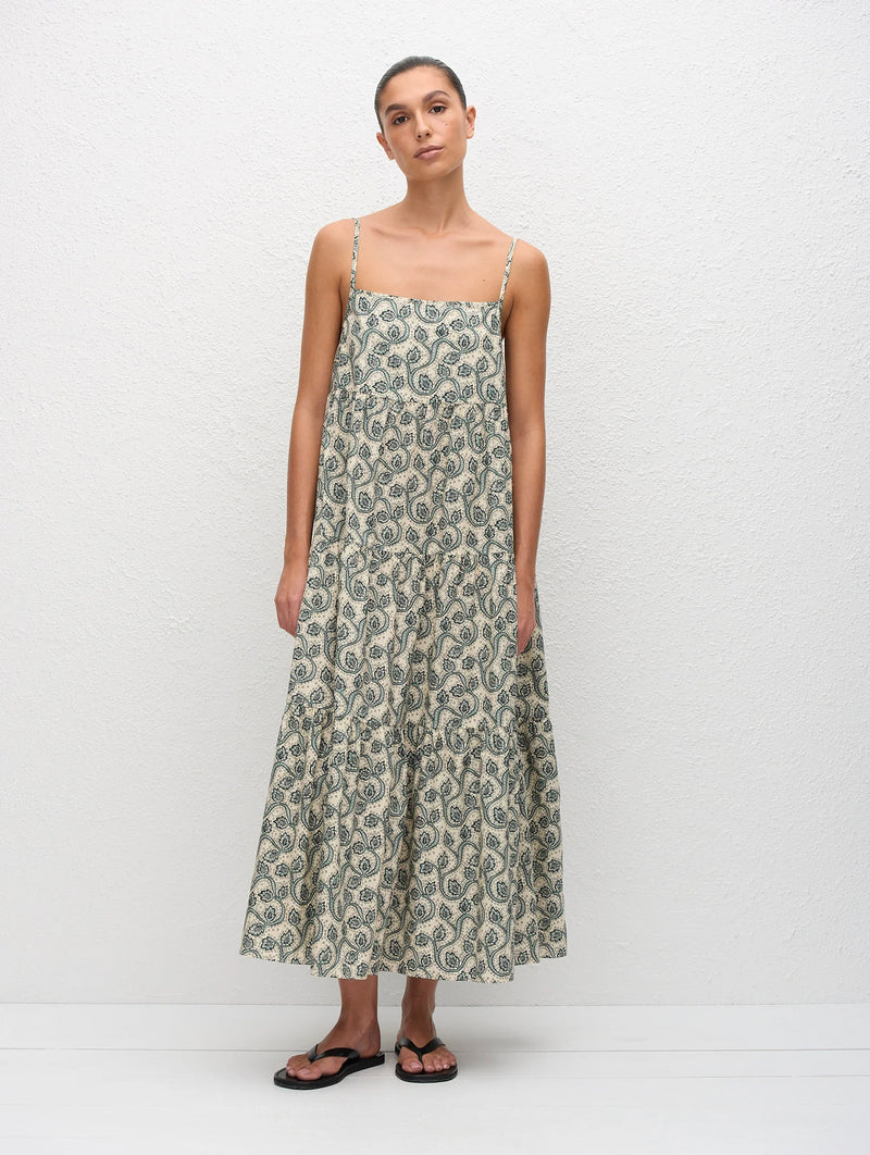 Tiered Sundress in Vine
