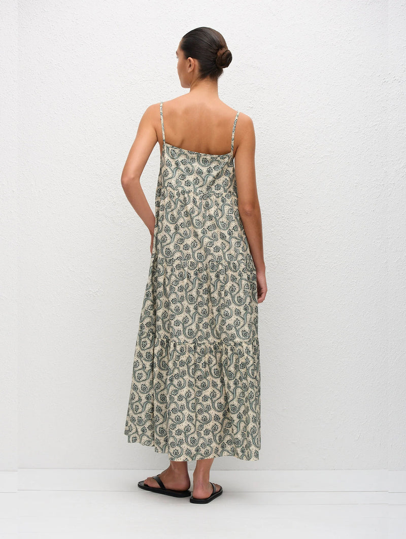 Tiered Sundress in Vine