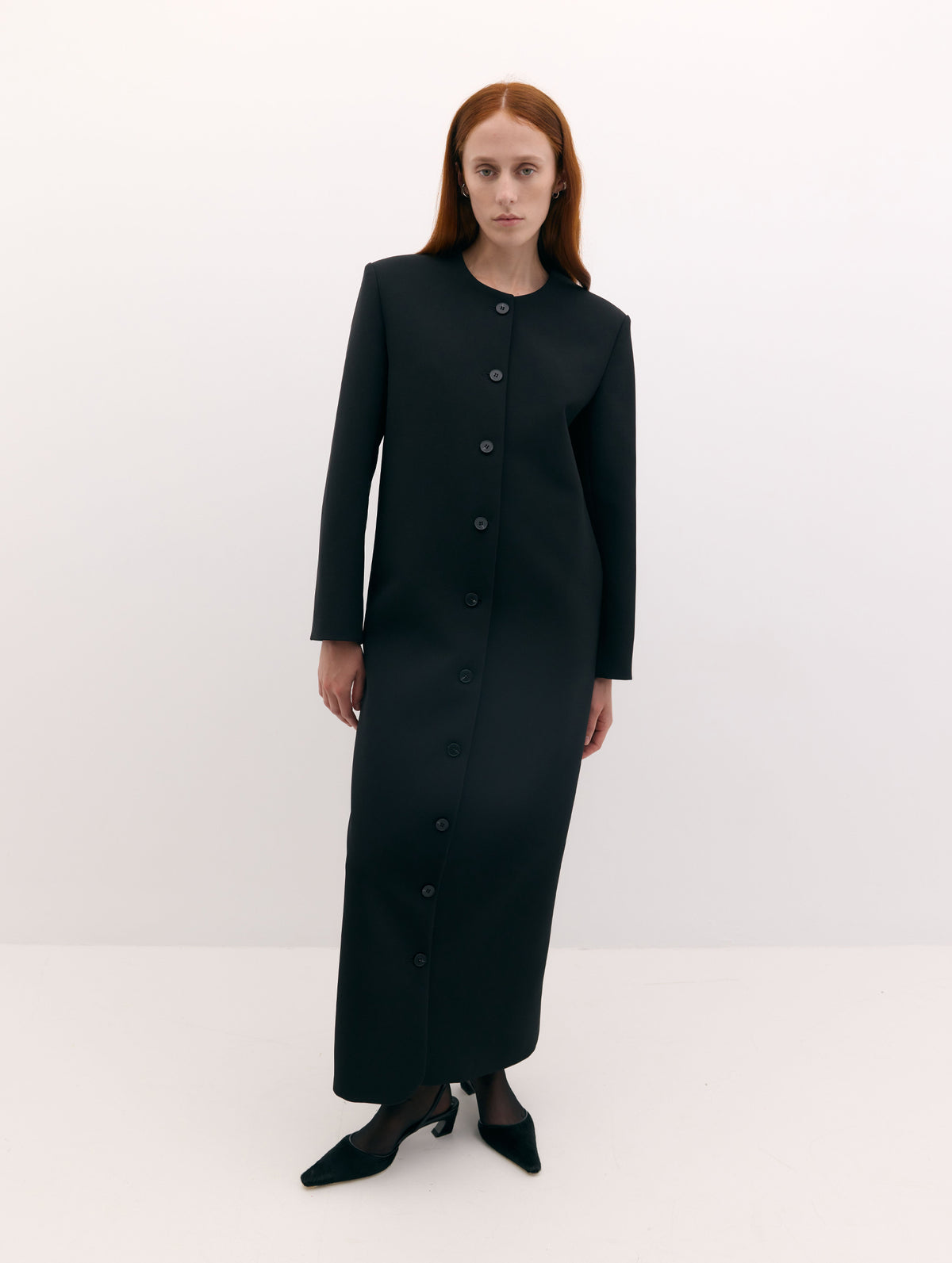 Tilmens Dress Coat in Black