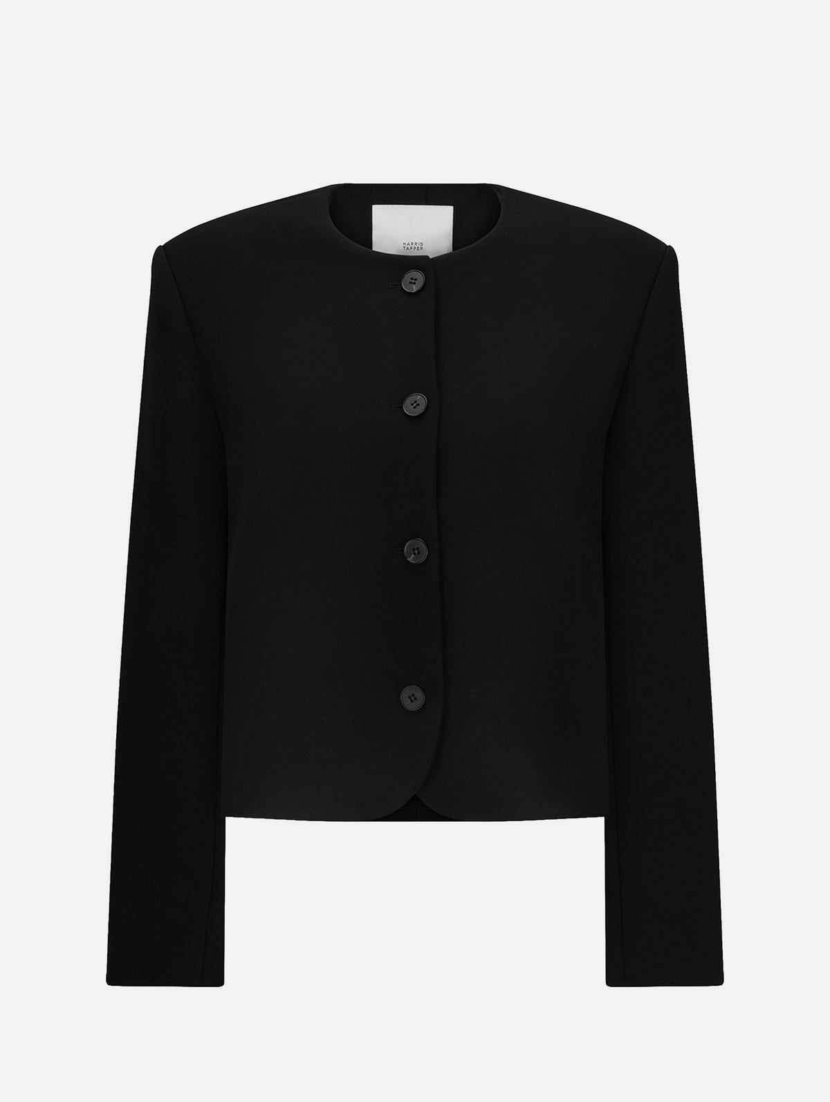 Tilmens Blazer in Black Satin